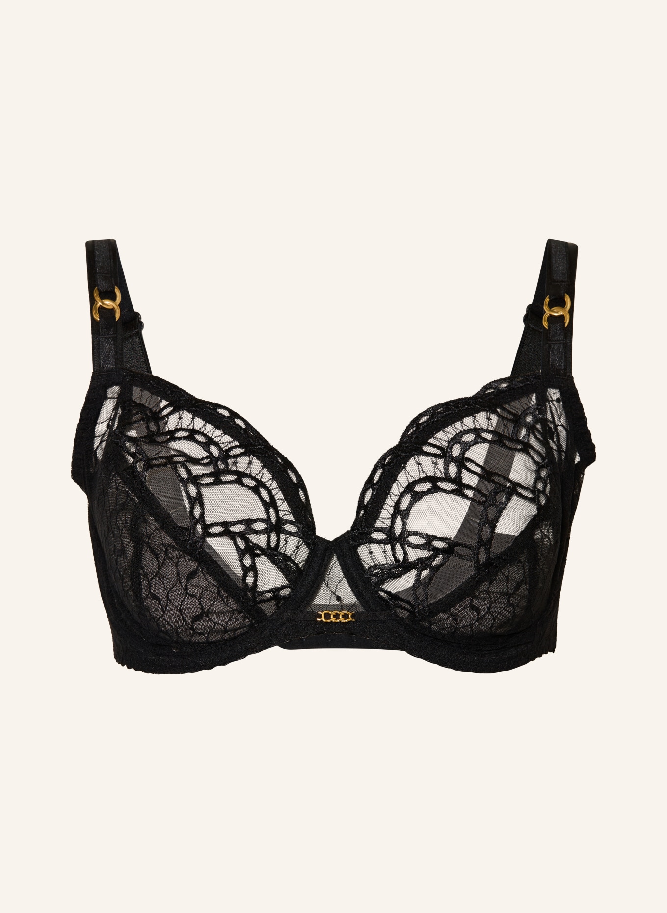 PrimaDonna Podprsenka s kosticemi NAICA: ČERNÁ