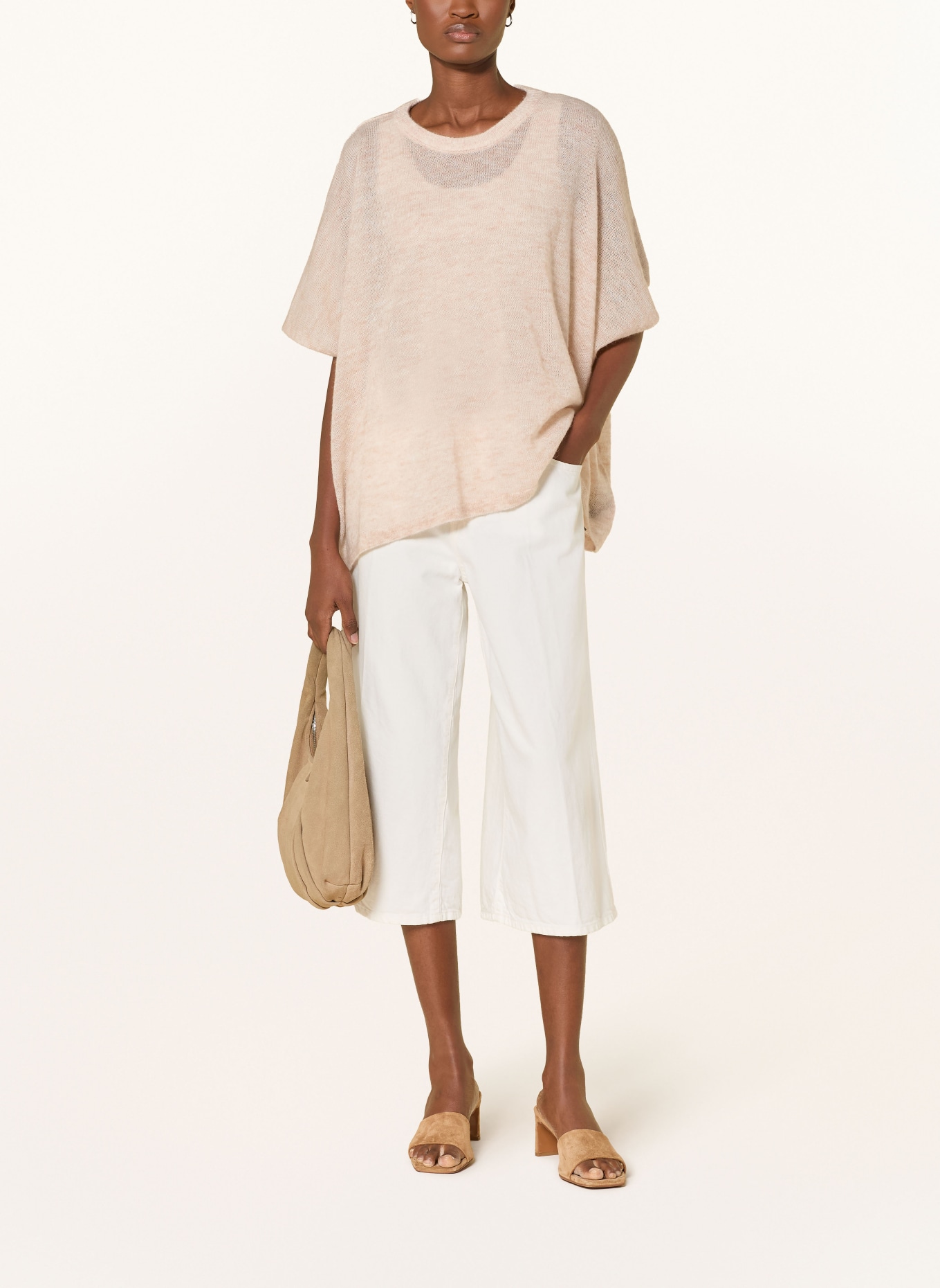 ELIAS RUMELIS Strickbluse JONNA: CREME