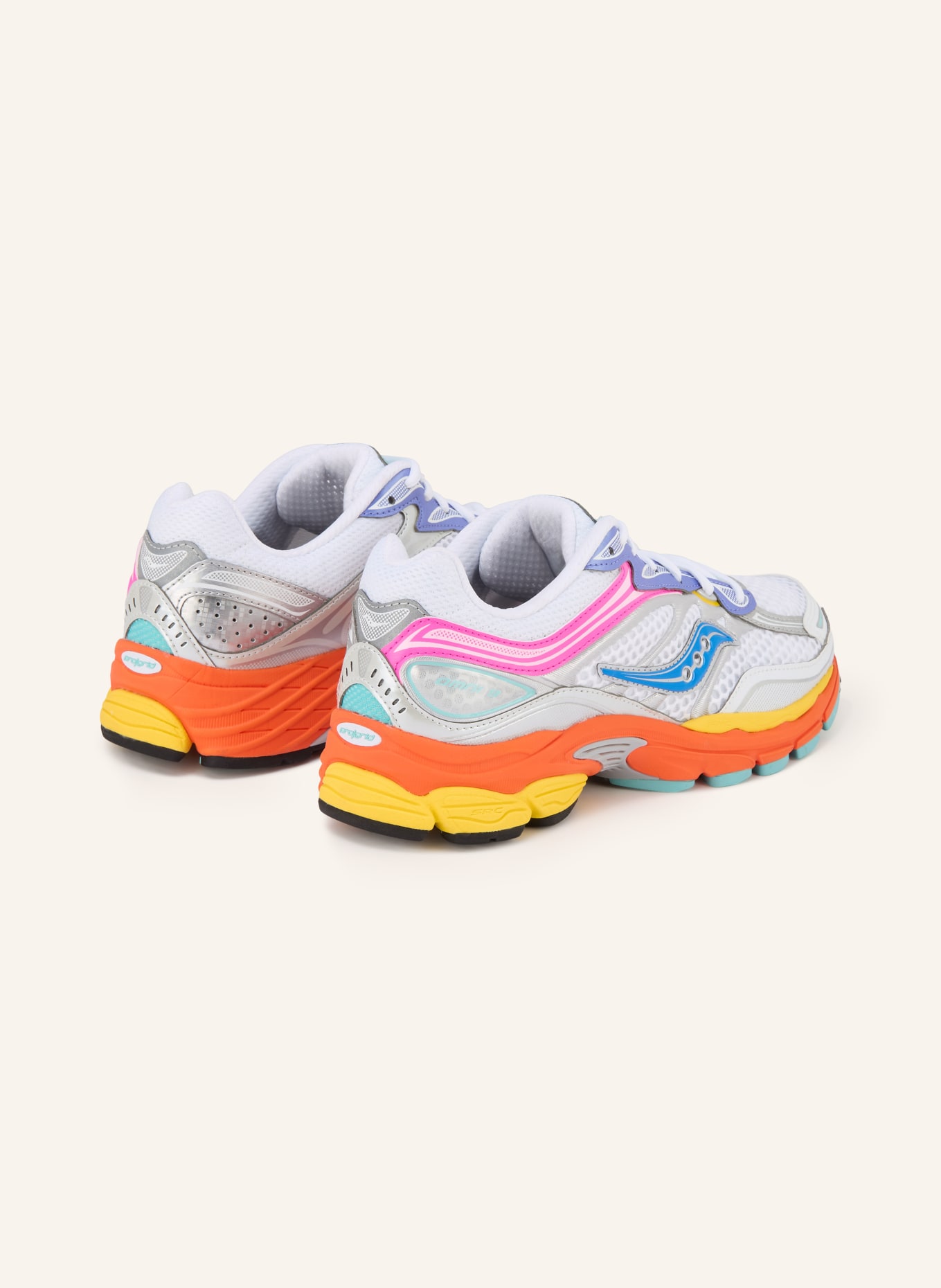 saucony Sneaker PROGRID OMNI 9: WEISS / PINK / BLAU