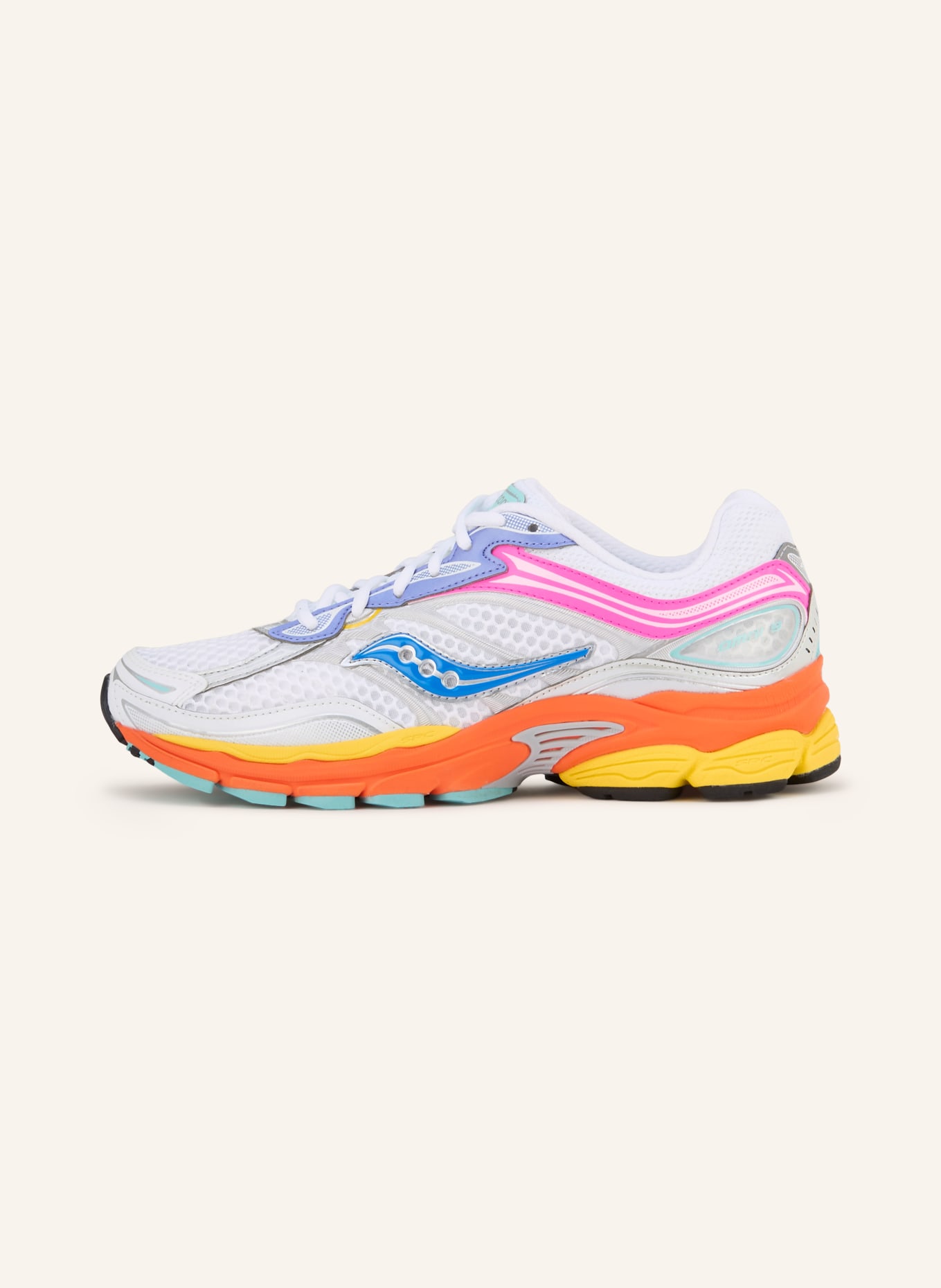 saucony Sneaker PROGRID OMNI 9: WEISS / PINK / BLAU