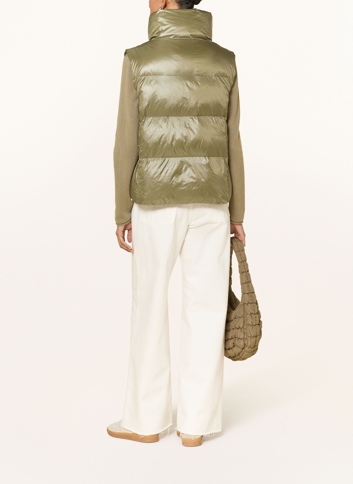 darling harbour Quilted vest: TEA