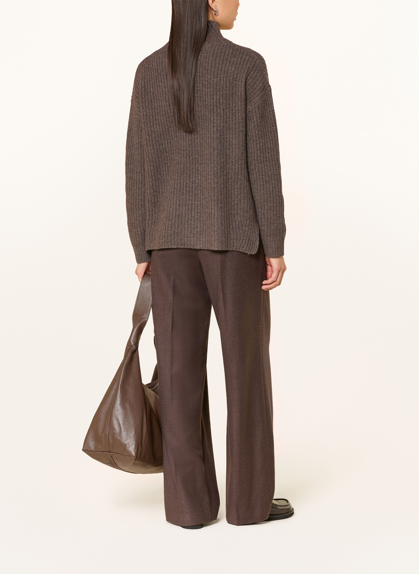 darling harbour Pull en cachemire: truffle melange