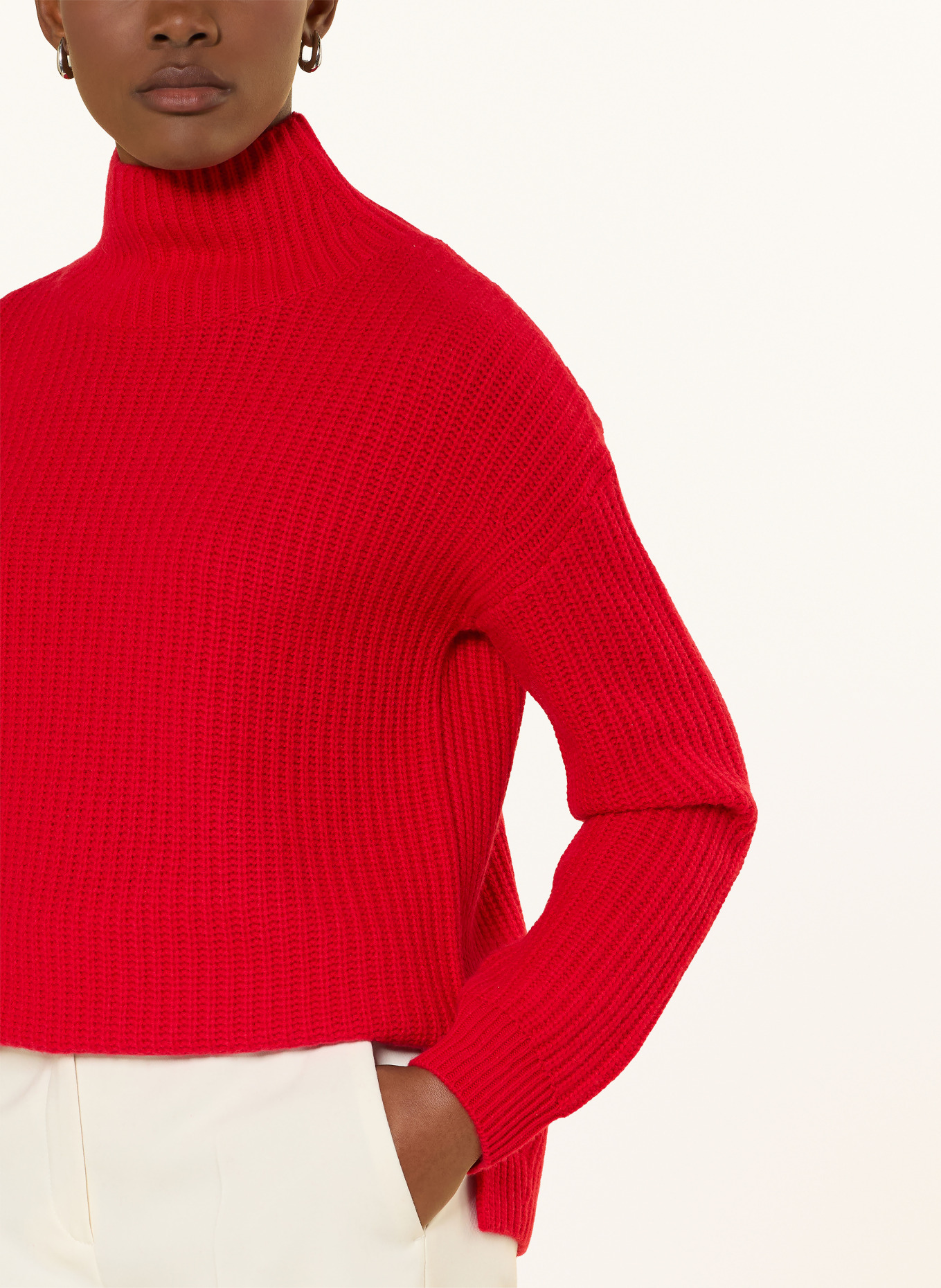 darling harbour Pull en cachemire: RED