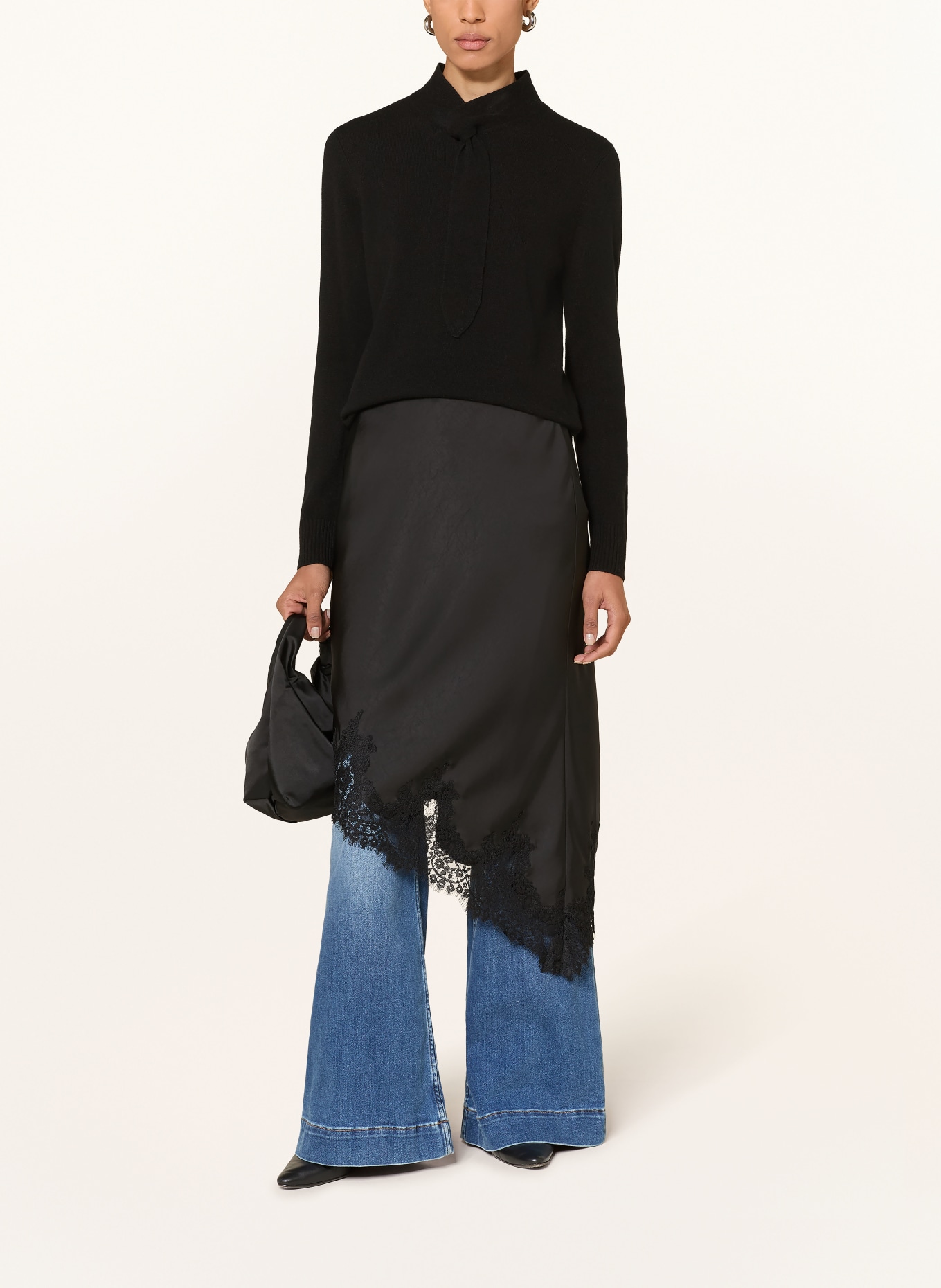 darling harbour Pull en cachemire: BLACK