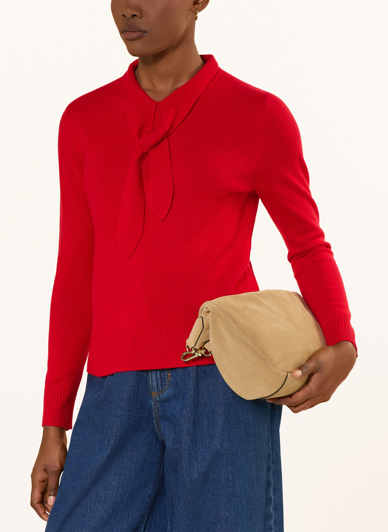 darling harbour Pull en cachemire: RED