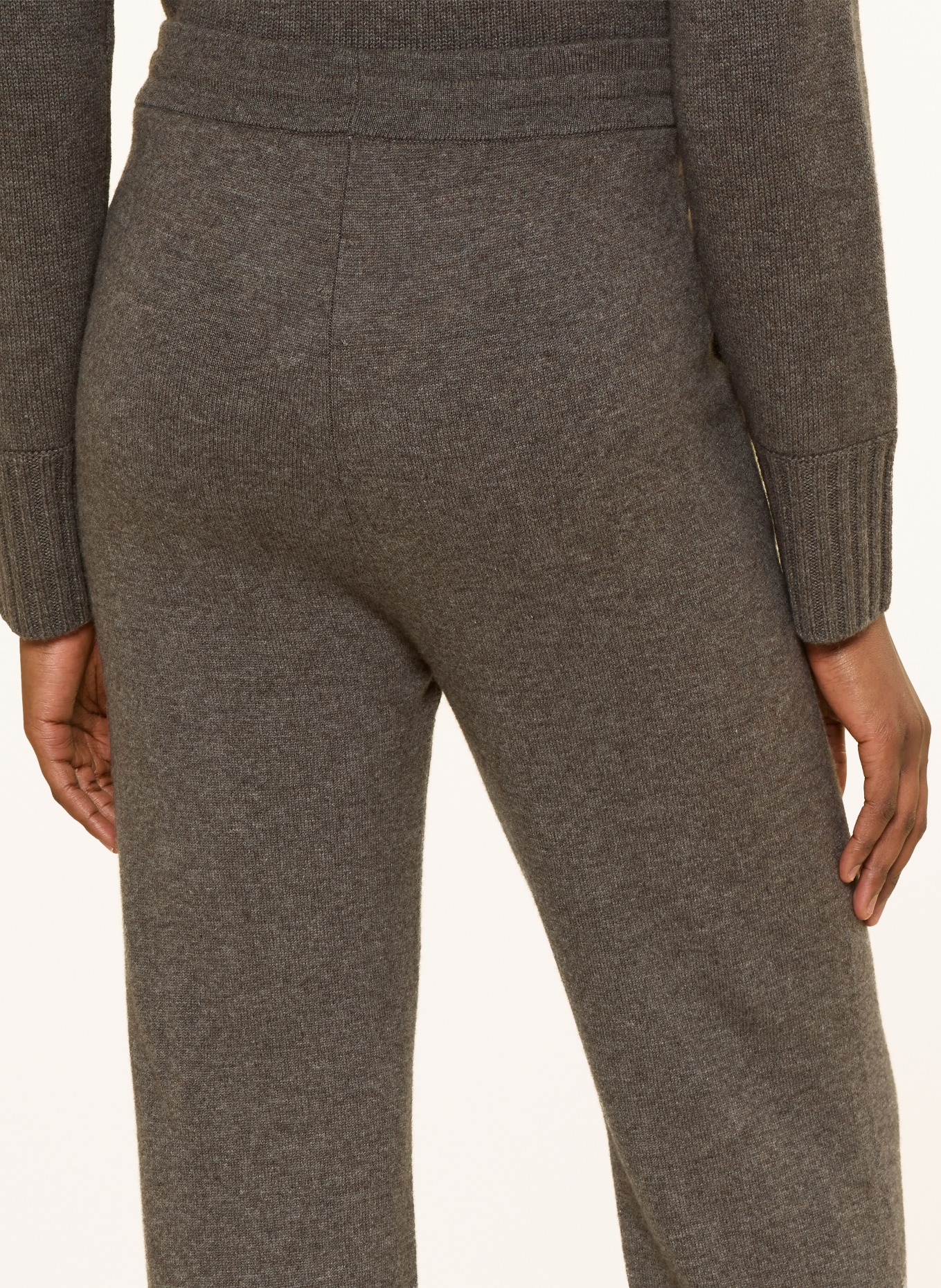 darling harbour Strickhose mit Cashmere: truffle melange