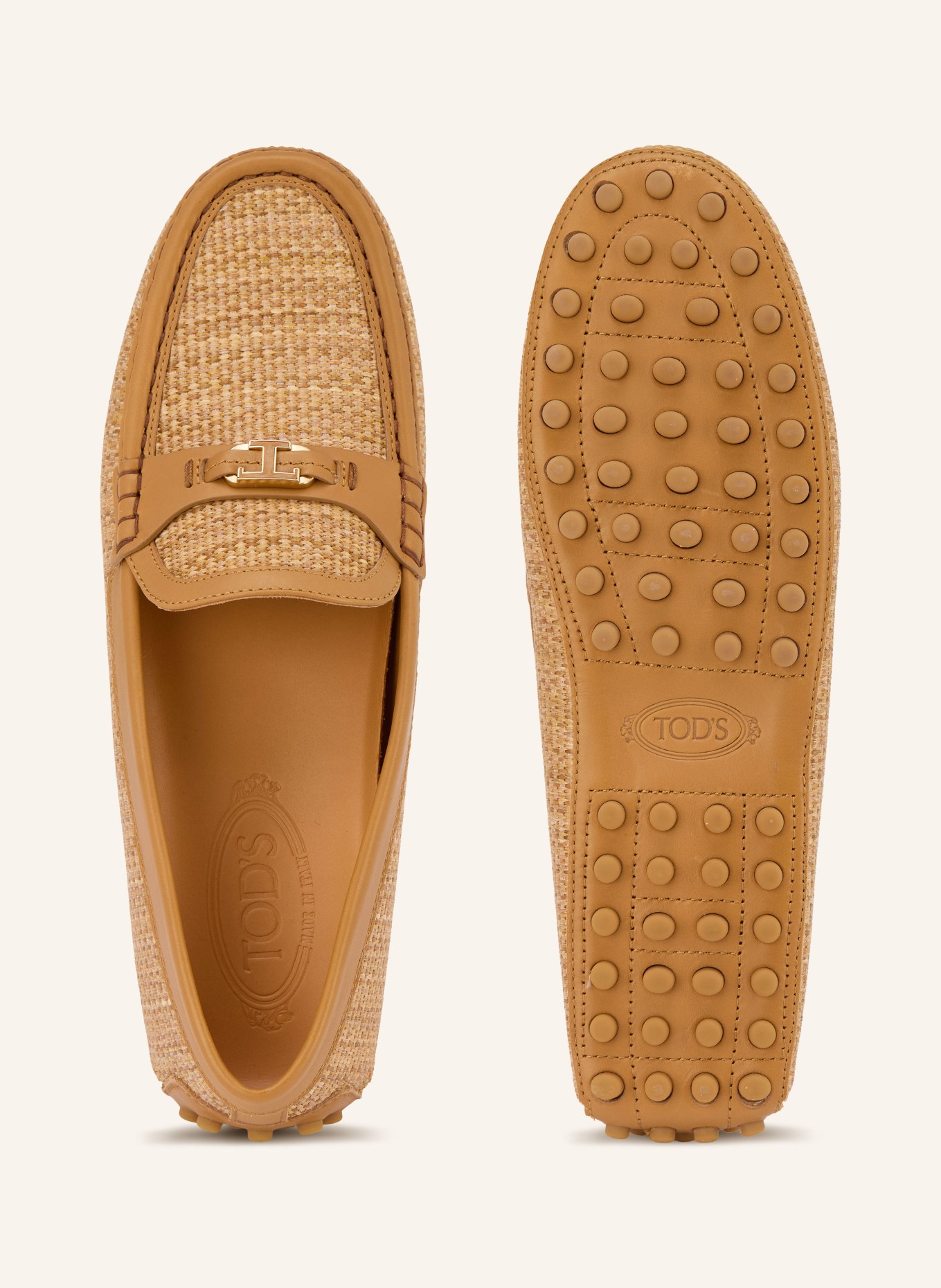 TOD'S Mokassins GOMMINO: CAMEL