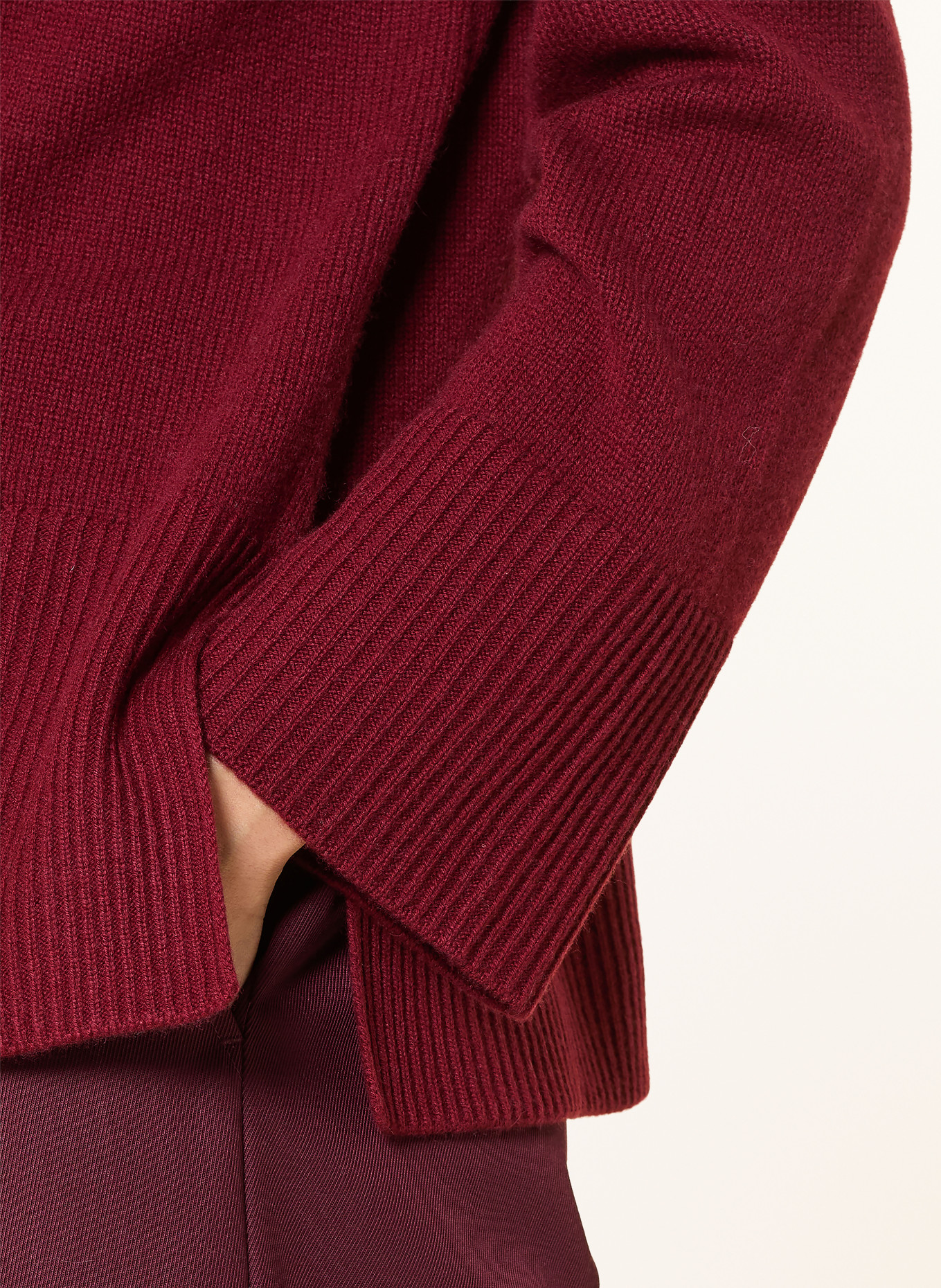 darling harbour Pull en cachemire: BORDEAUX