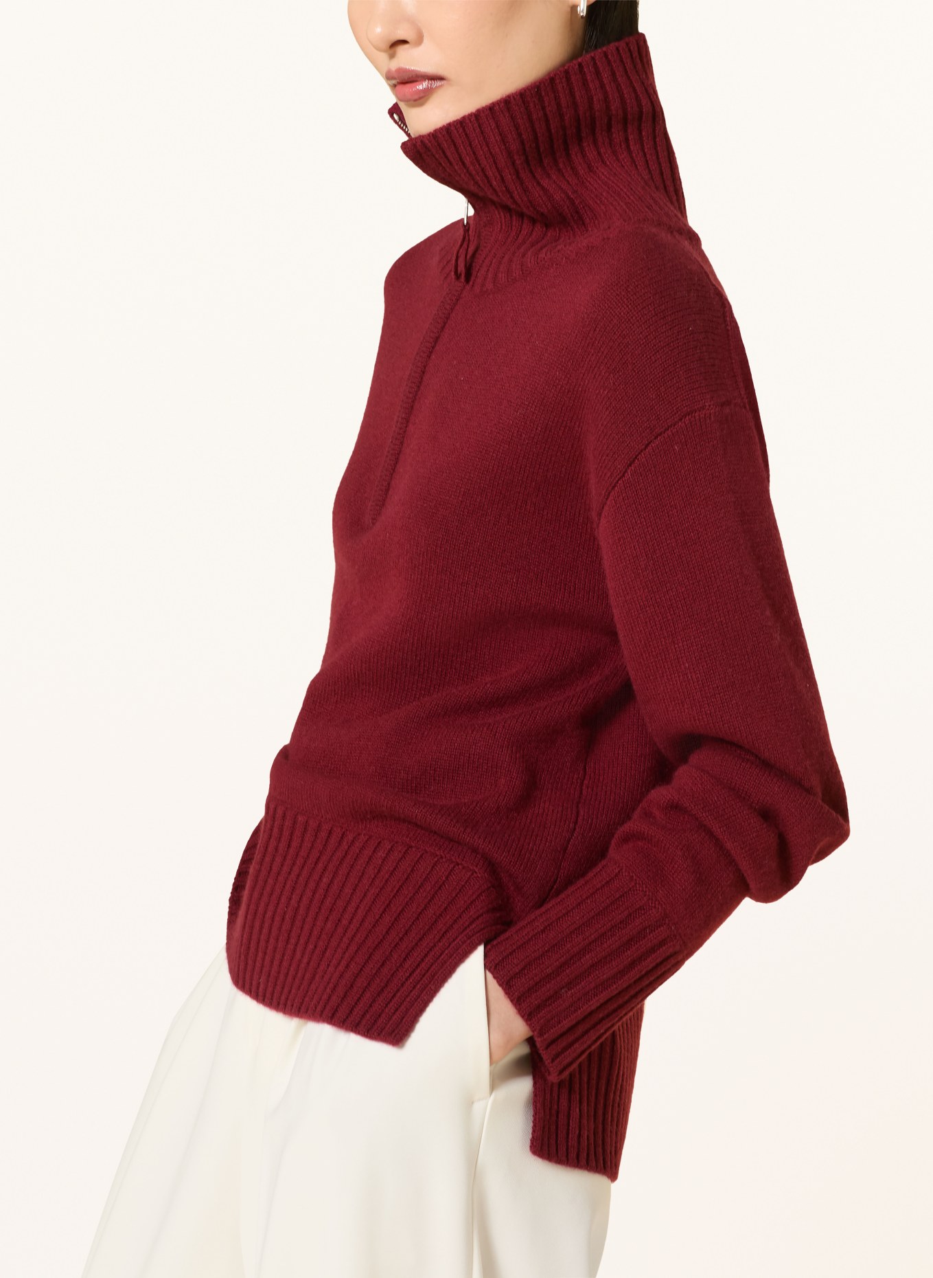 darling harbour Troyer mit Cashmere: BORDEAUX