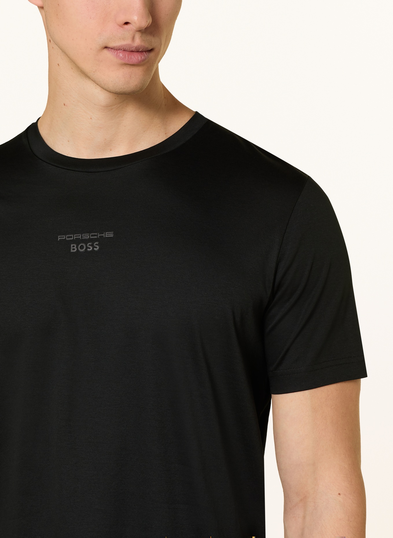 BOSS T-Shirt SPIRIT: SCHWARZ