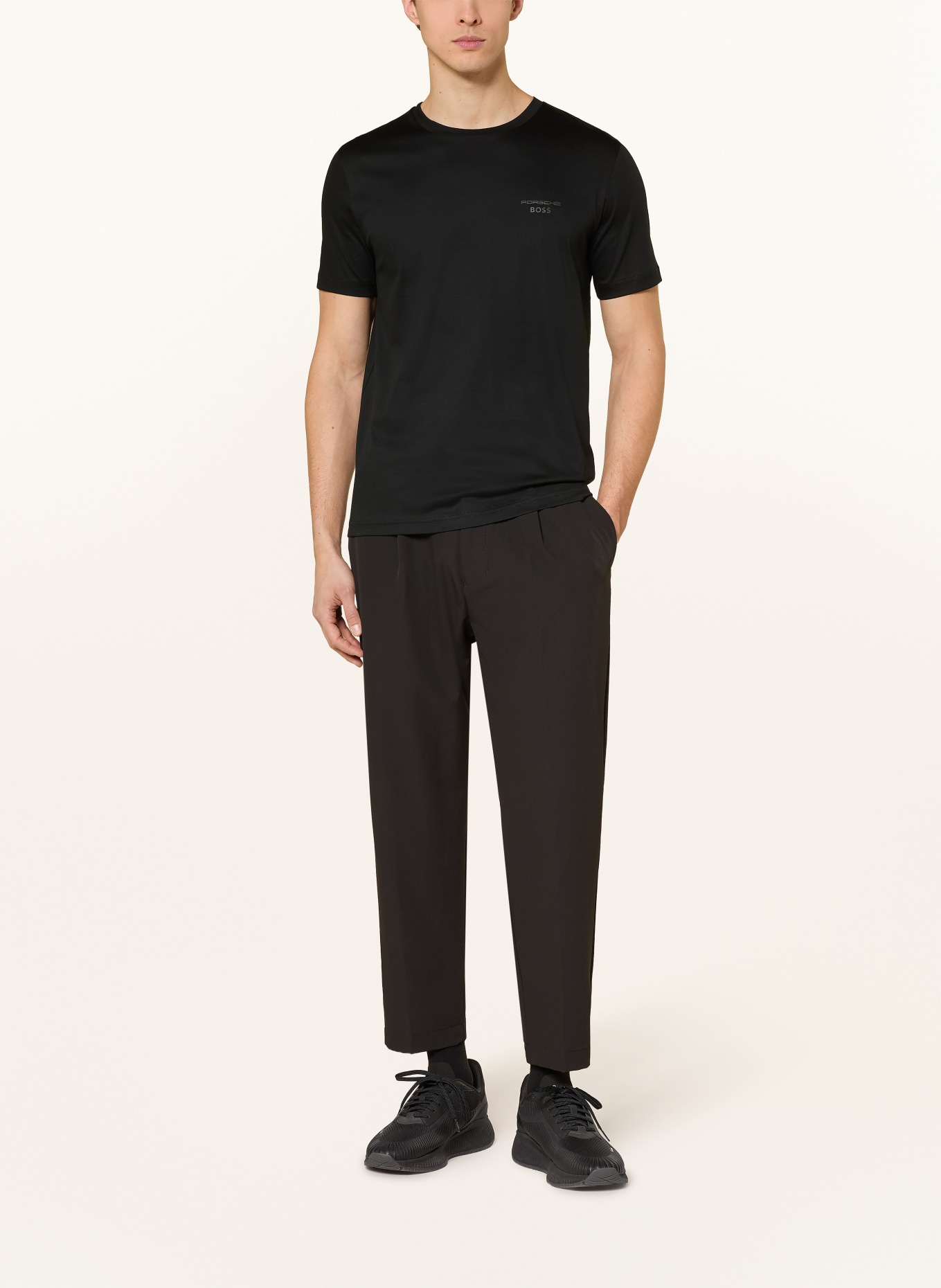 BOSS T-Shirt SPIRIT 70: SCHWARZ