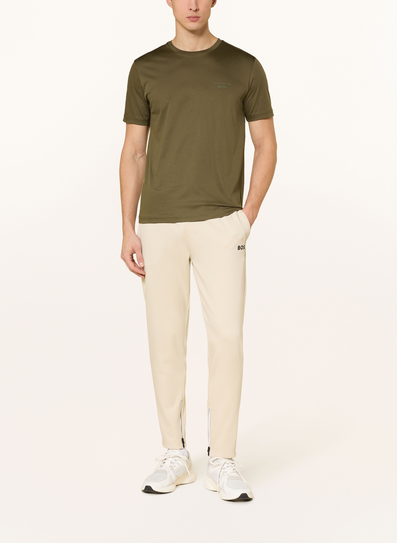 BOSS T-Shirt SPIRIT 70: OLIV