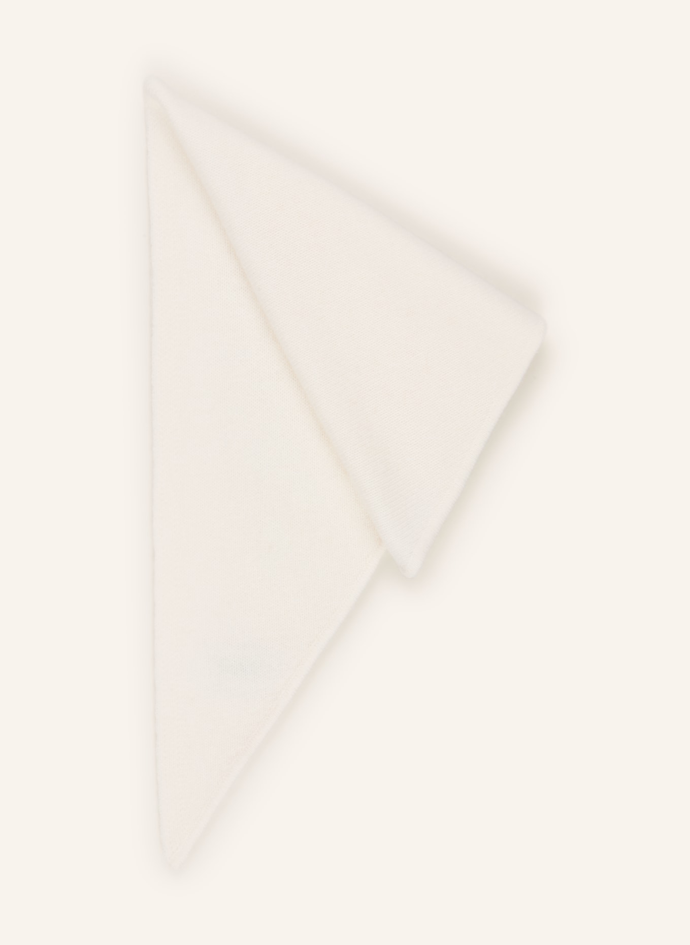 darling harbour Dreieckstuch mit Cashmere: CREME