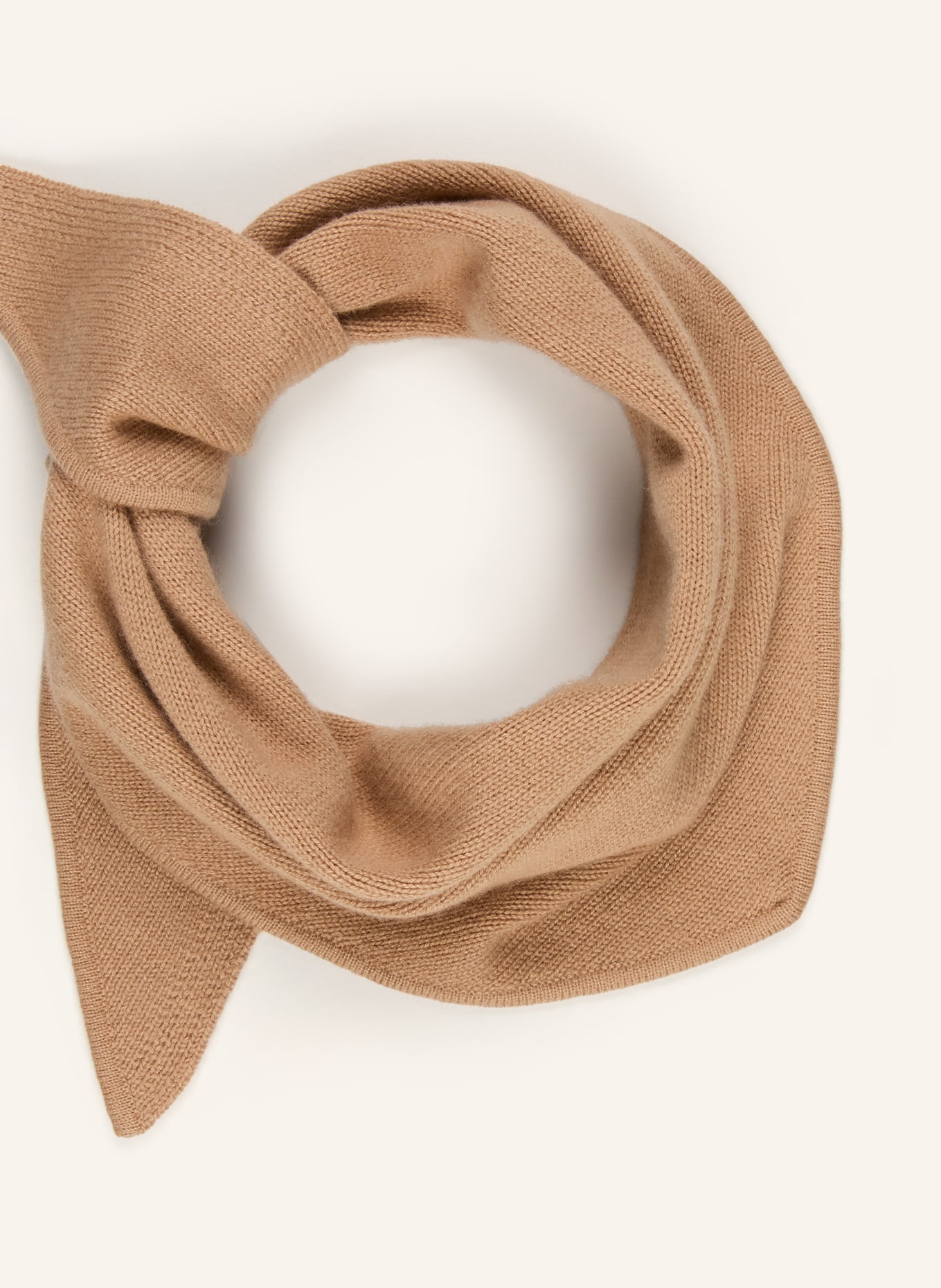 darling harbour Dreieckstuch mit Cashmere: CAMEL
