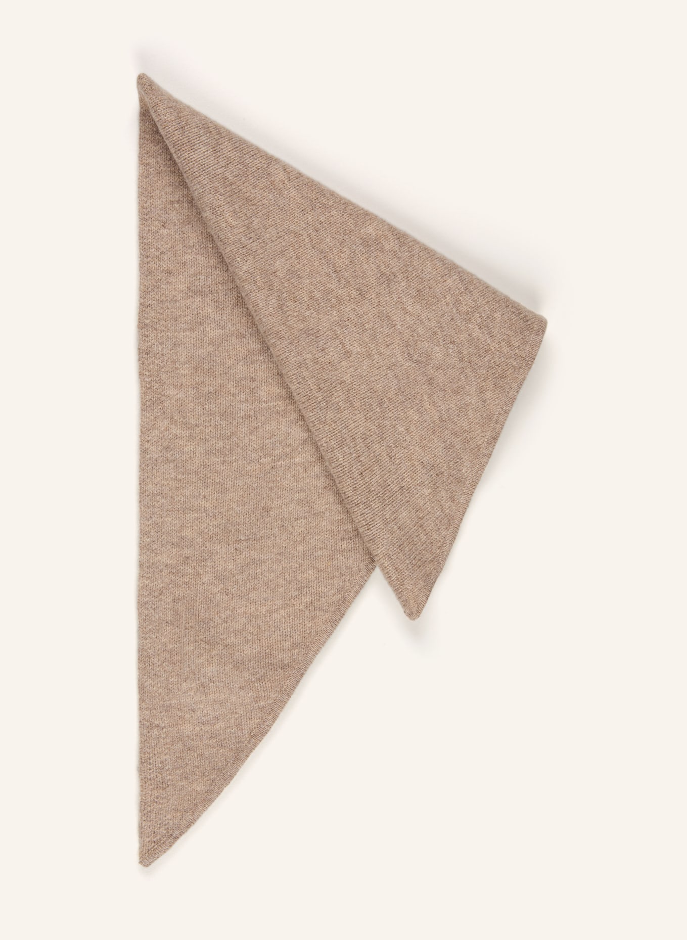 darling harbour Dreieckstuch mit Cashmere: GREIGE MELANGE
