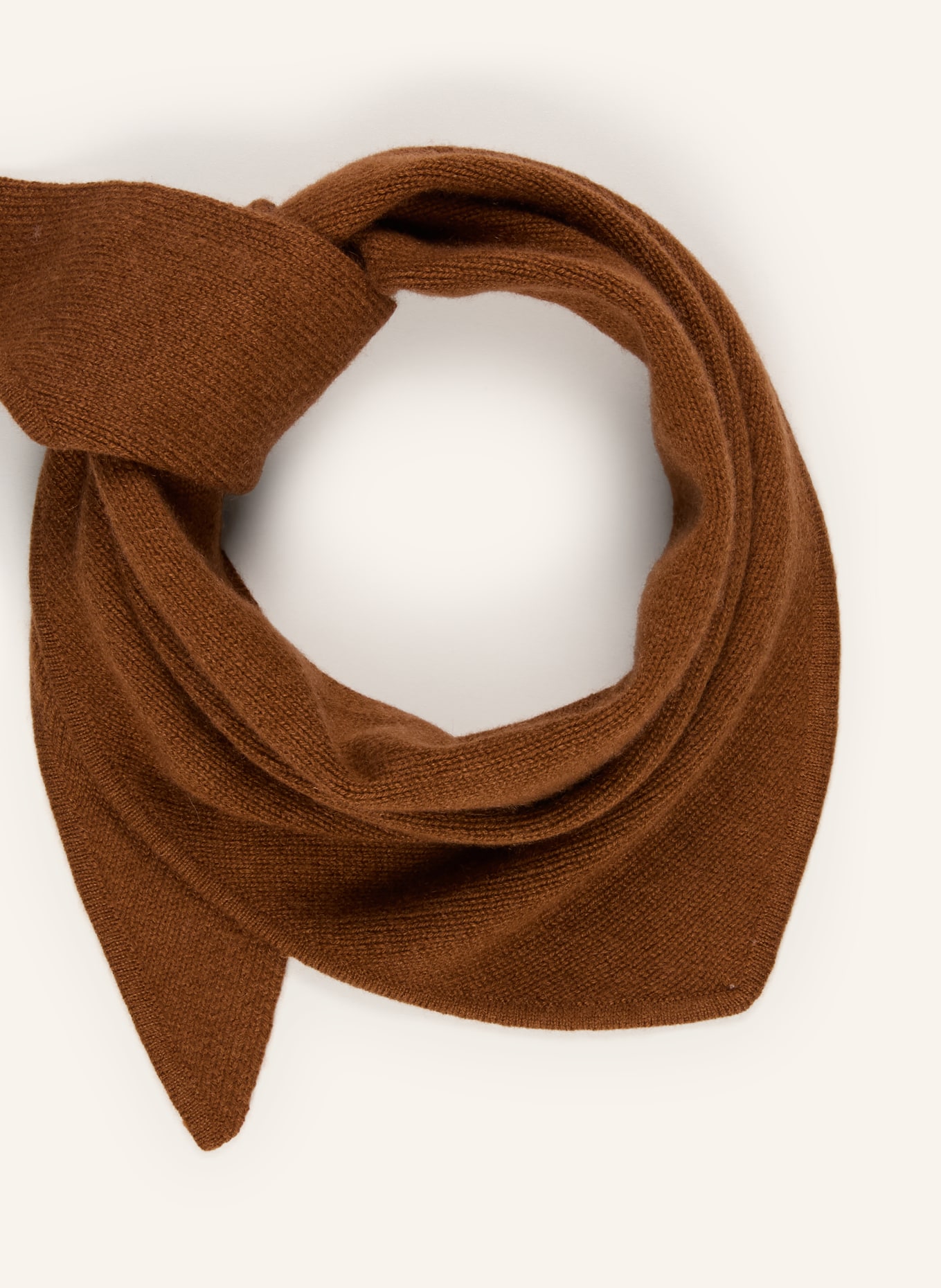 darling harbour Dreieckstuch mit Cashmere: TOFFEE