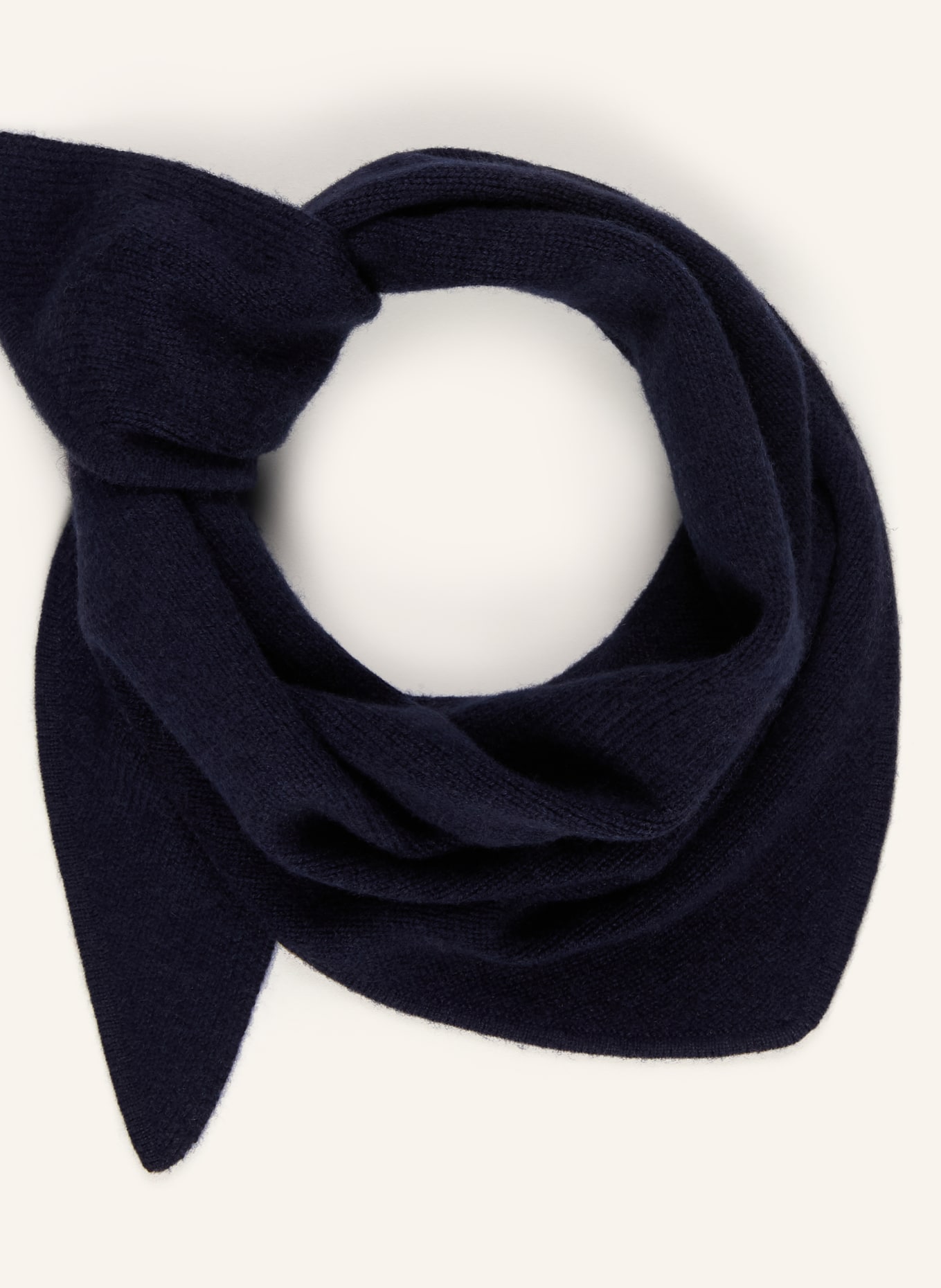 darling harbour Dreieckstuch mit Cashmere: NAVY