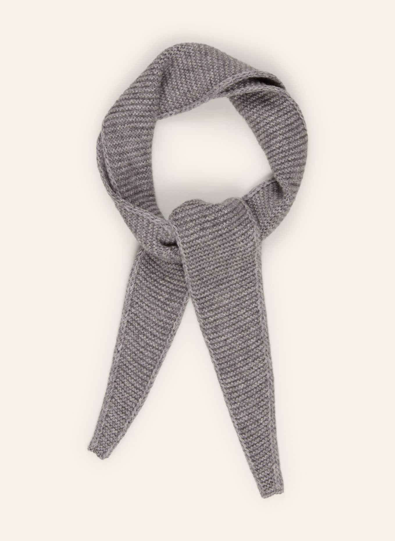 darling harbour Schal mit Cashmere: GREY MELANGE