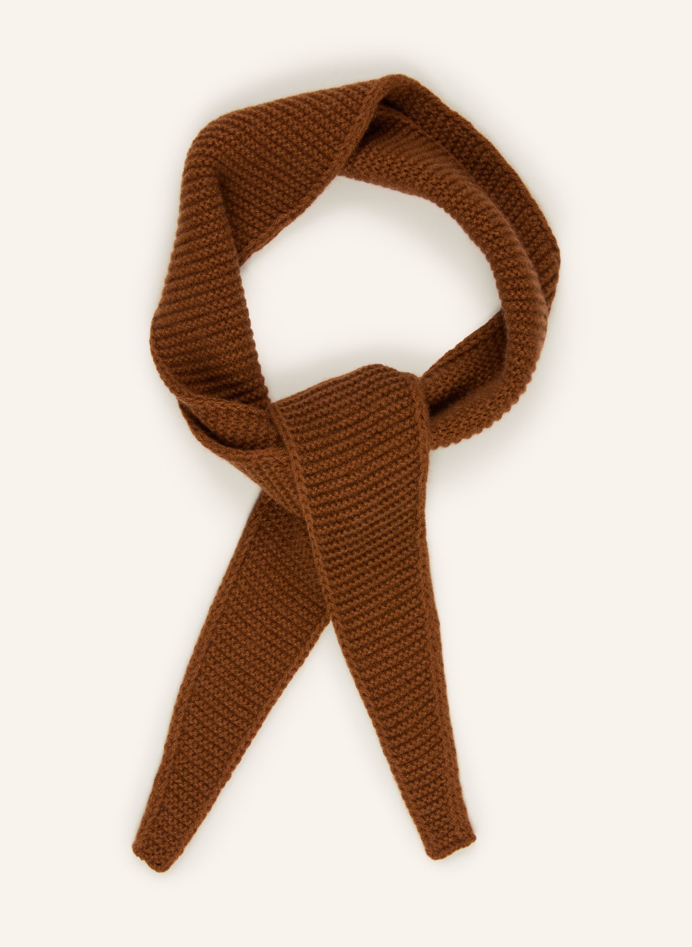 darling harbour Schal mit Cashmere: TOFFEE