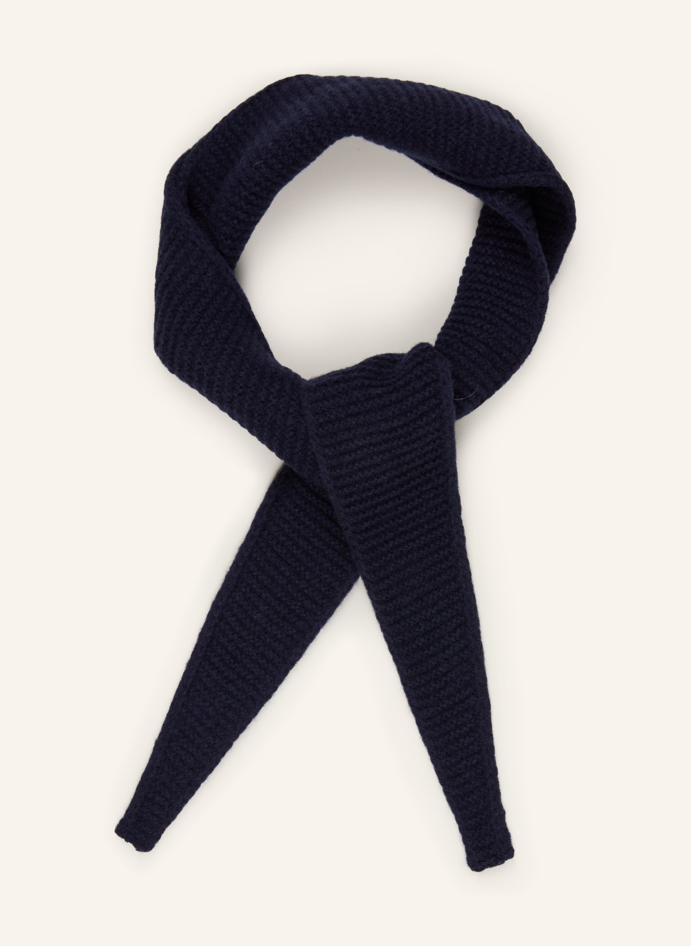 darling harbour Schal mit Cashmere: NAVY