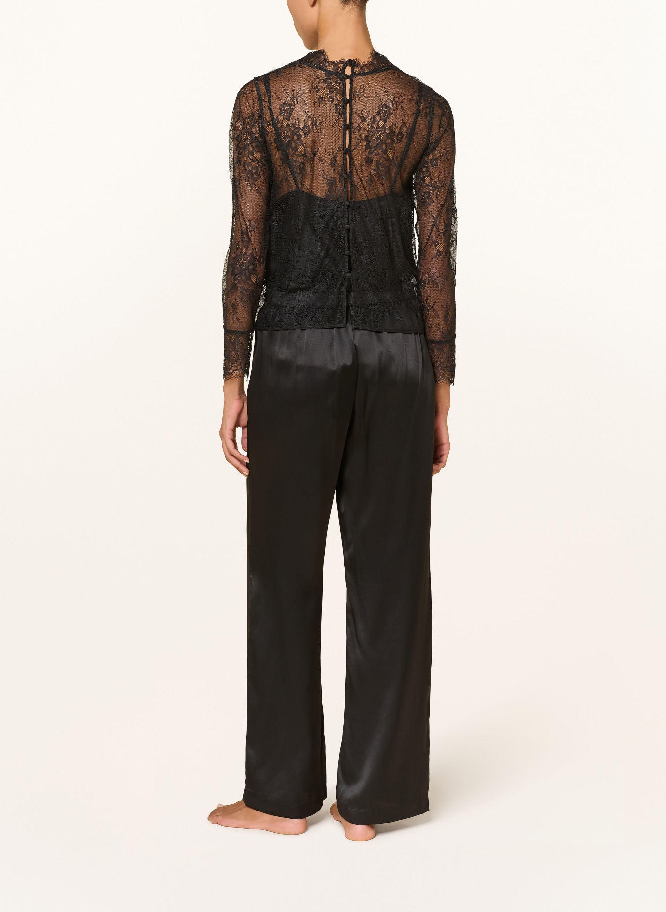 SIMONE PÉRÈLE Lounge-Shirt MARGOT: SCHWARZ