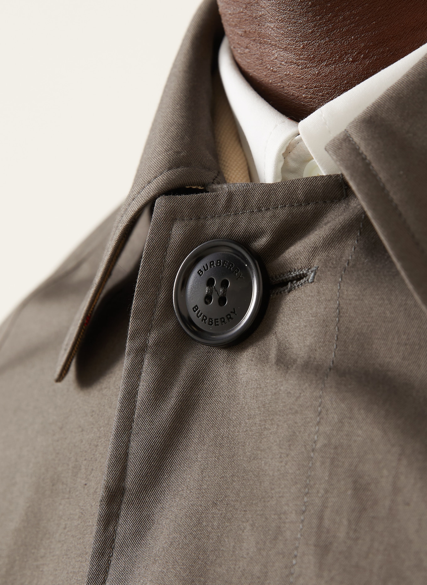 BURBERRY Płaszcz CAMDEN: CZIEMNOSZARY