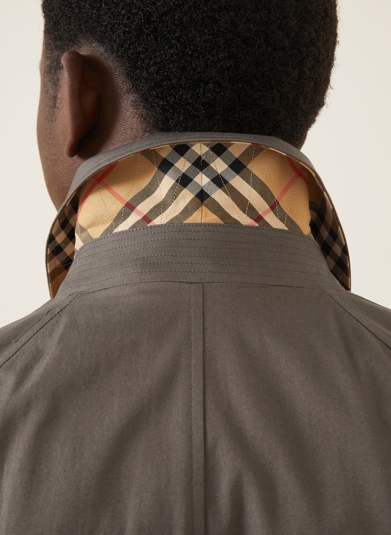 BURBERRY Płaszcz CAMDEN: CZIEMNOSZARY