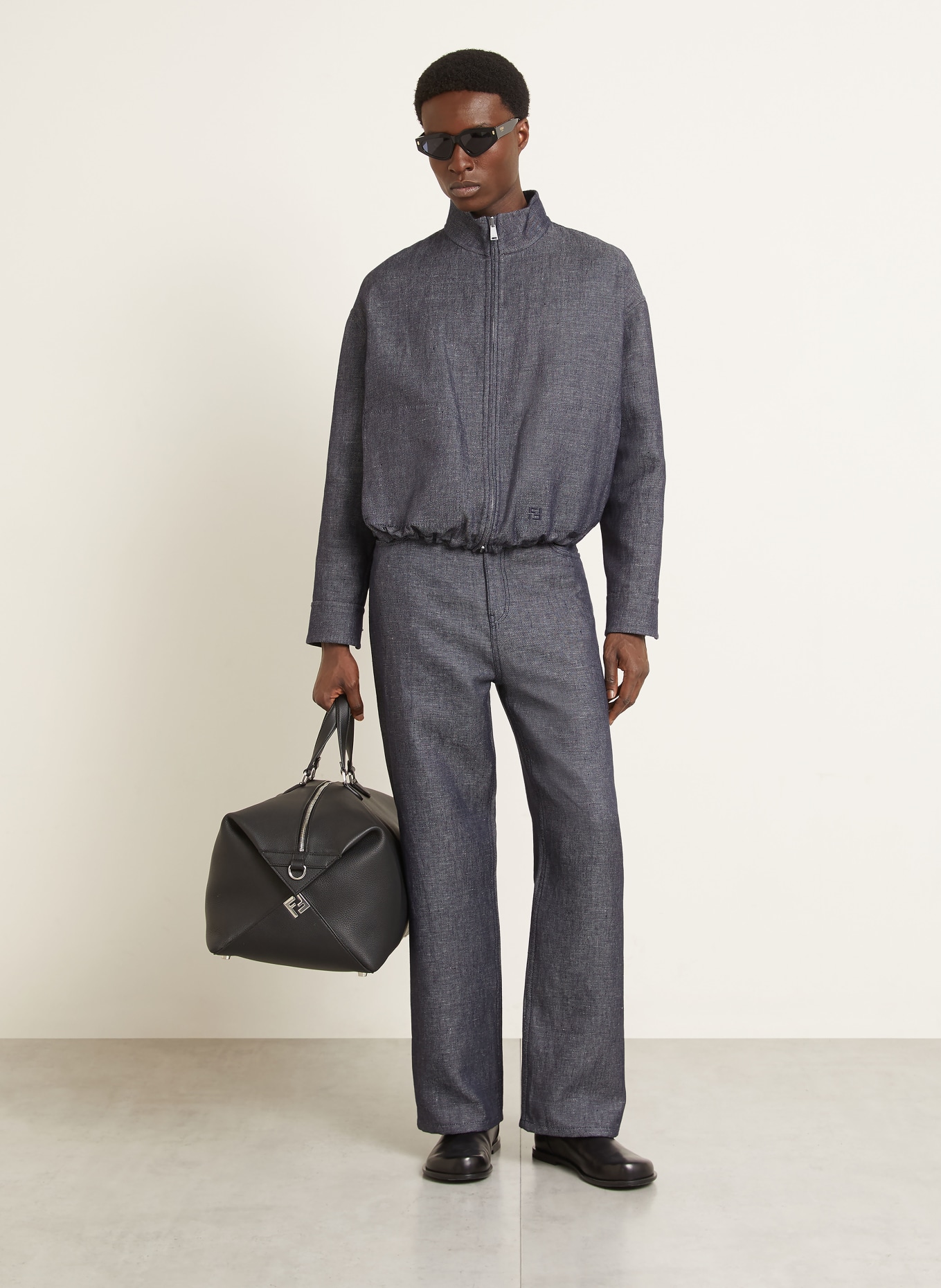 FENDI Reversible jacket: DARK BLUE