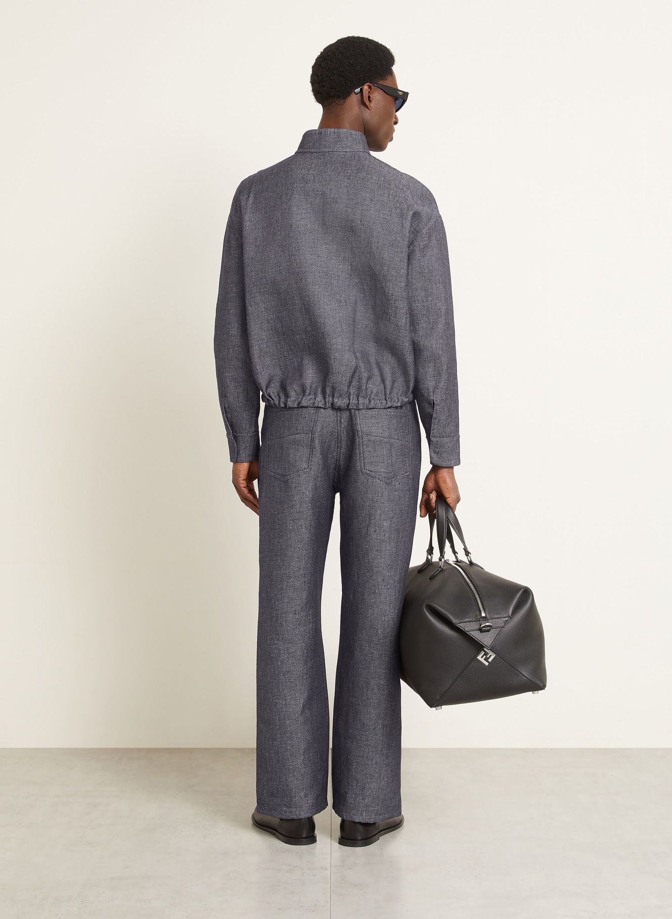 FENDI Reversible jacket: DARK BLUE