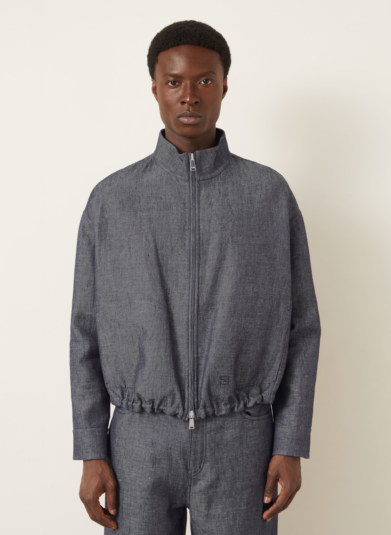 FENDI Reversible jacket: DARK BLUE