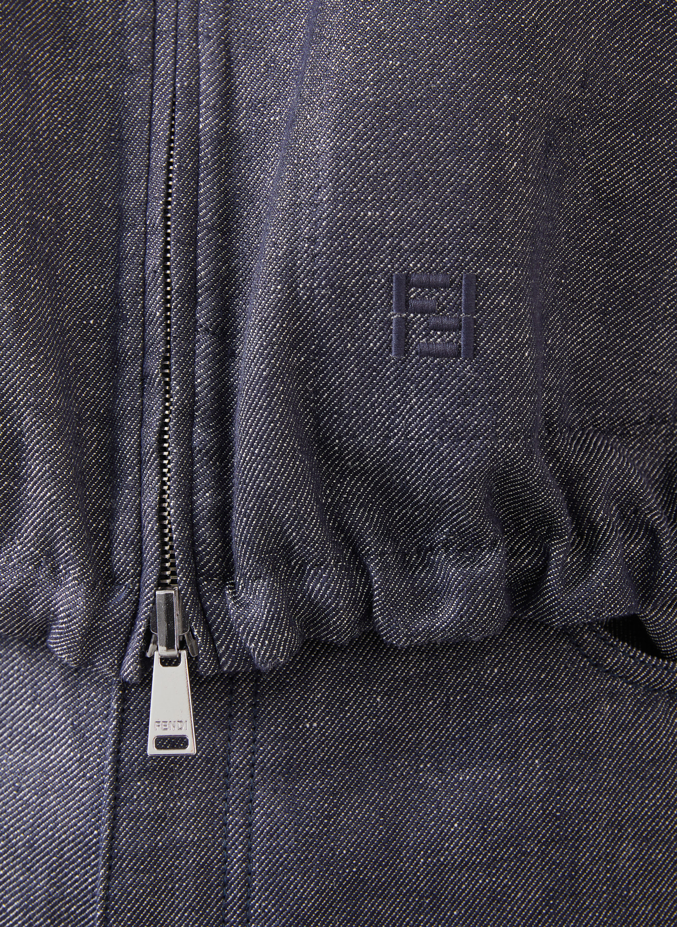 FENDI Reversible jacket: DARK BLUE