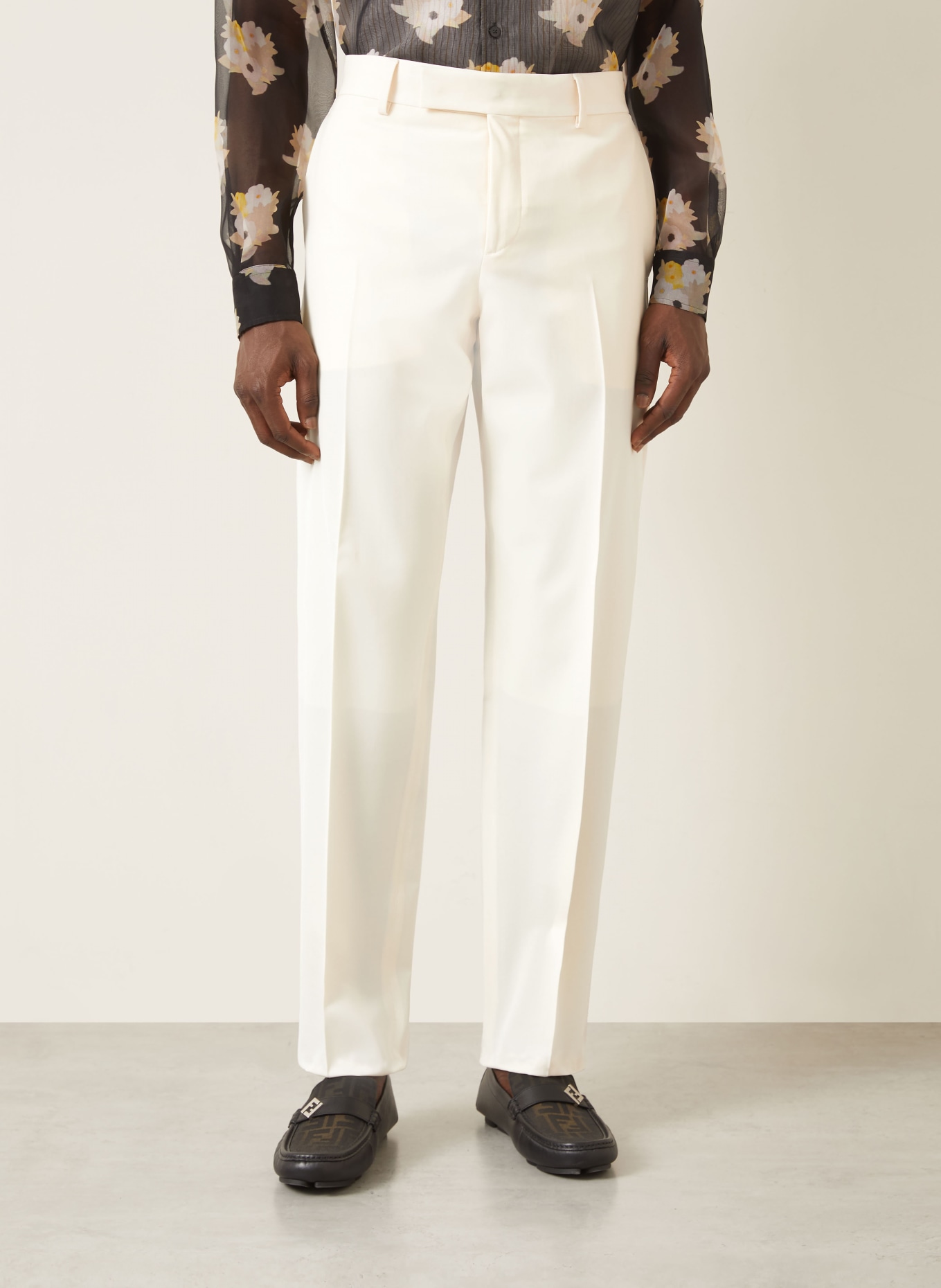 FENDI Hose: CREME