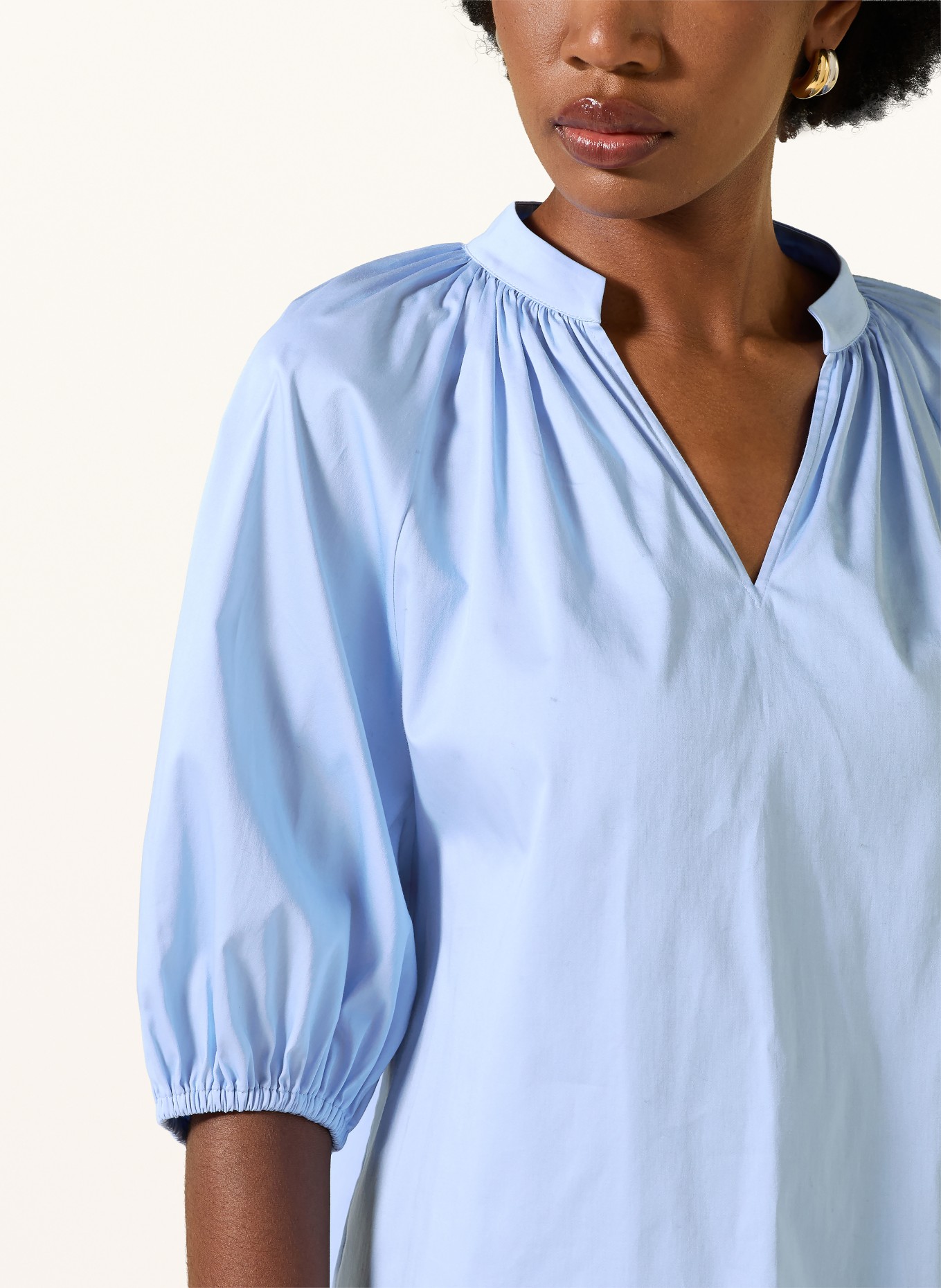 HERZENS Blusenshirt: HELLBLAU