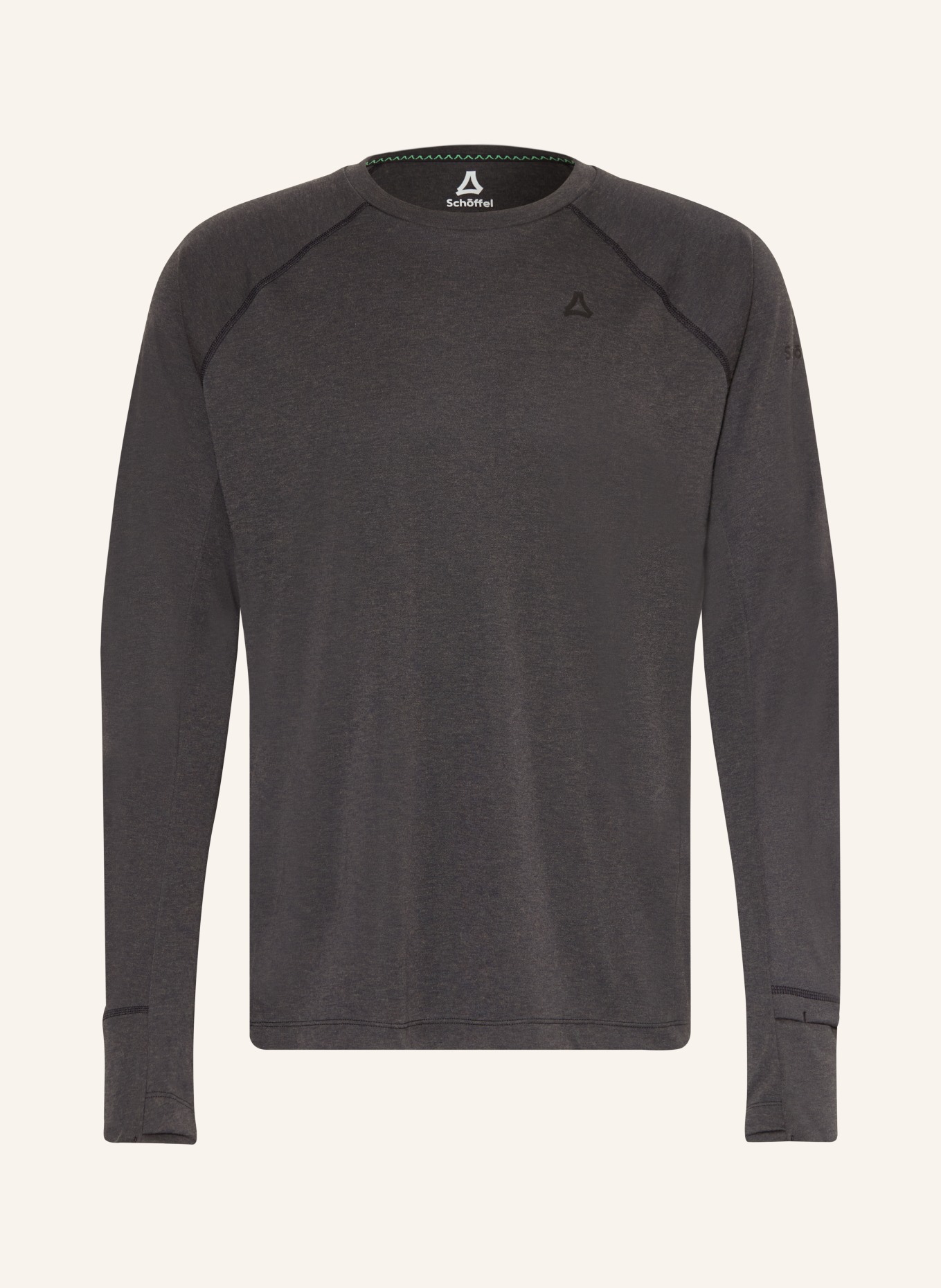 Schöffel Longsleeve REFOCA: SCHWARZ