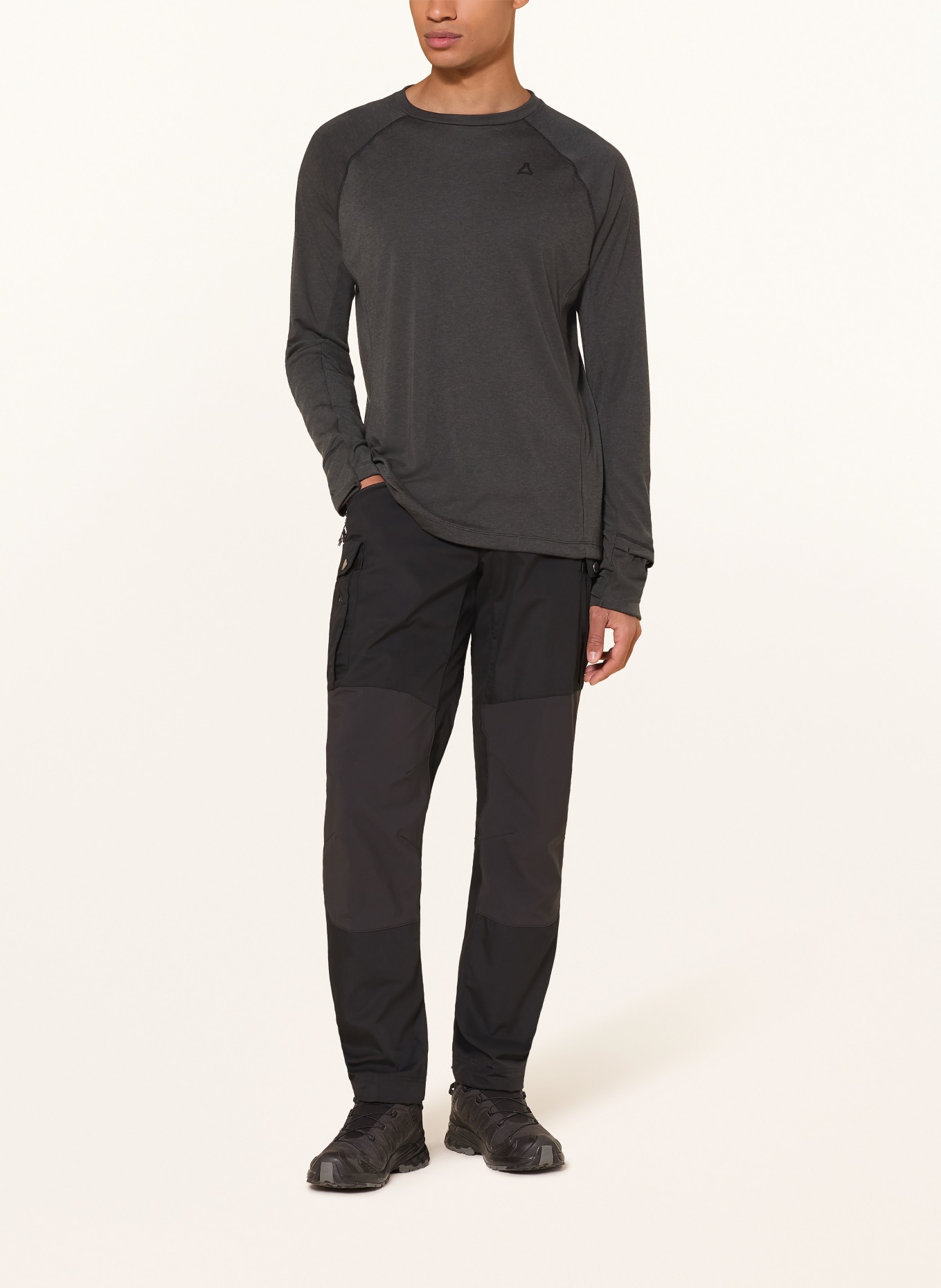 Schöffel Longsleeve REFOCA: SCHWARZ