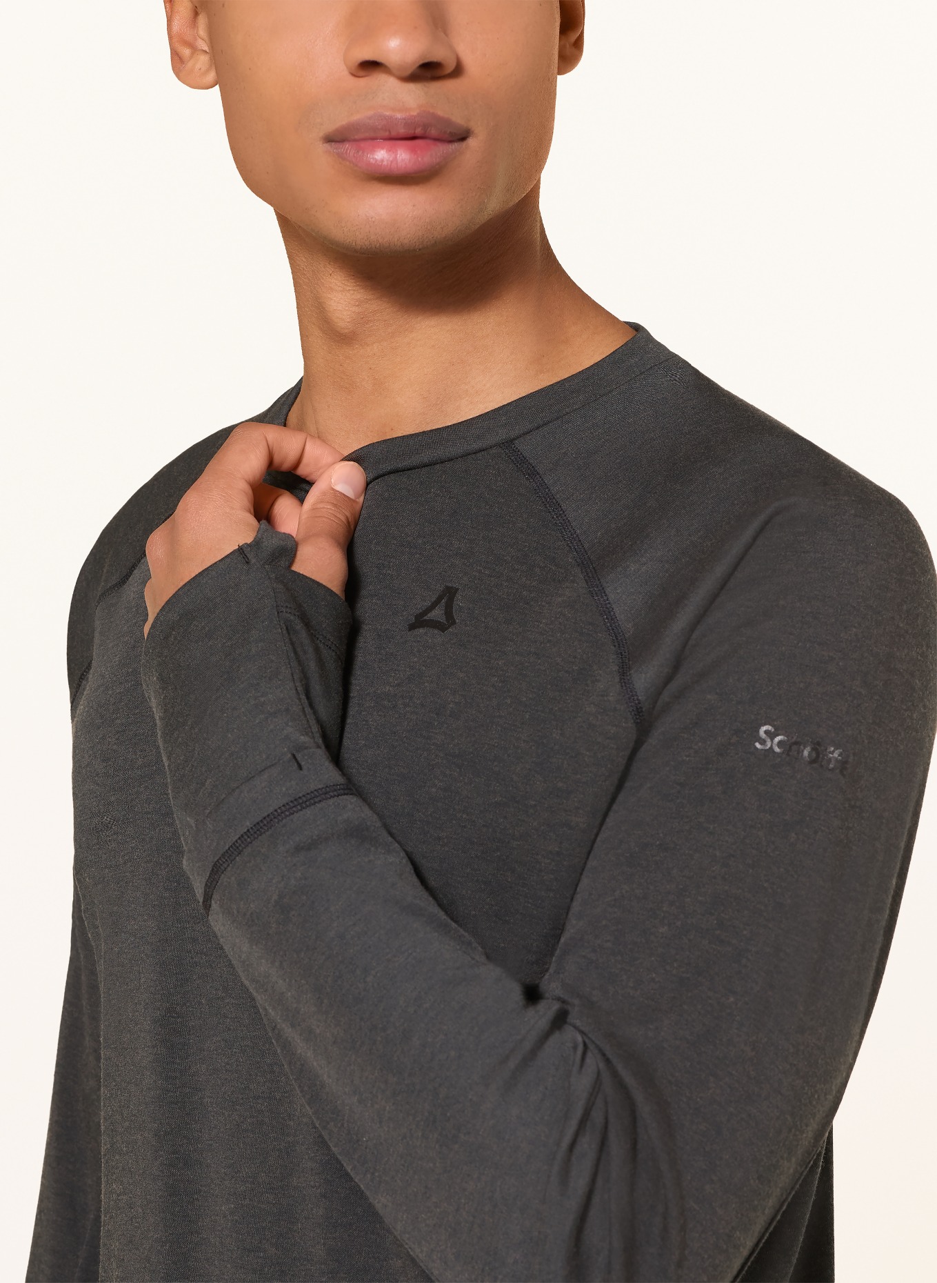 Schöffel Longsleeve REFOCA: SCHWARZ