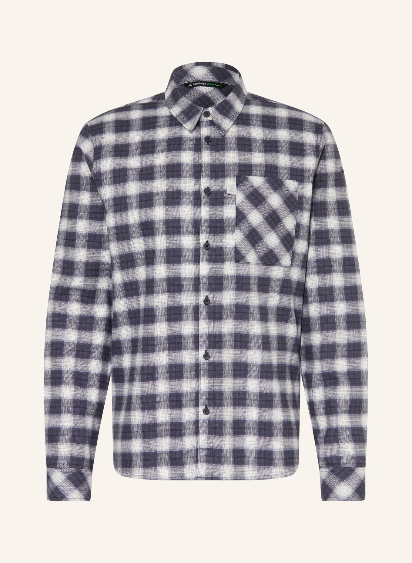 Schöffel KLEION Outdoor Shirt: BLUE / WHITE