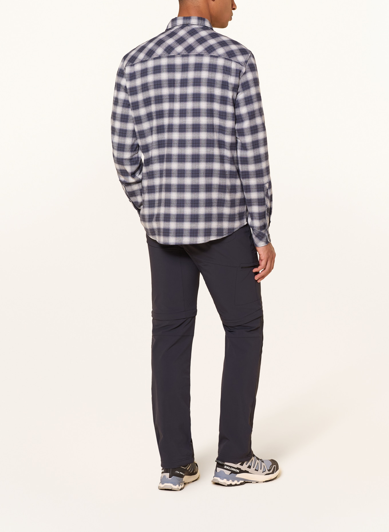 Schöffel KLEION Outdoor Shirt: BLUE / WHITE