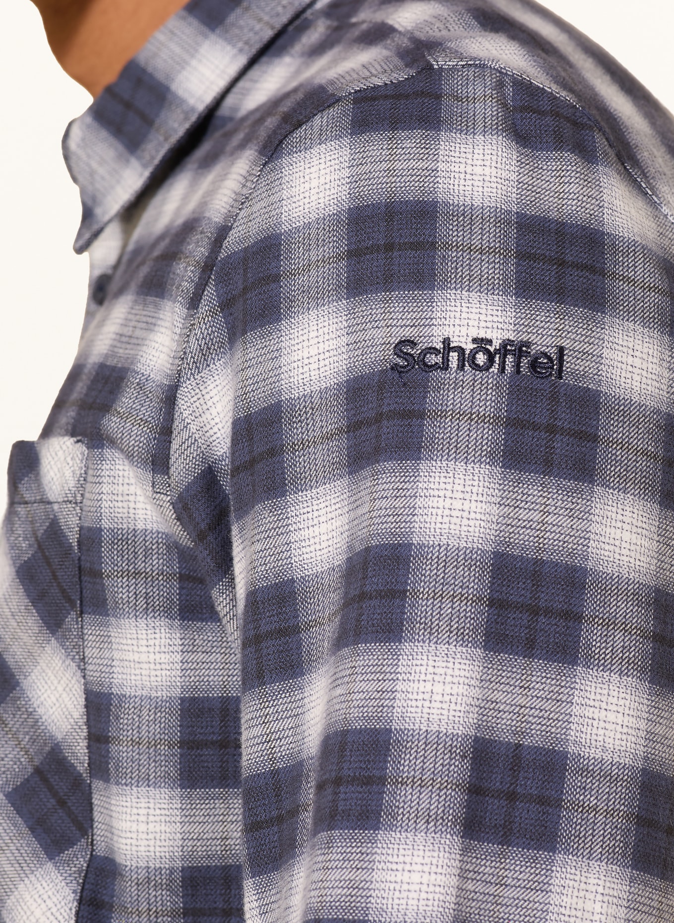 Schöffel KLEION Outdoor Shirt: BLUE / WHITE