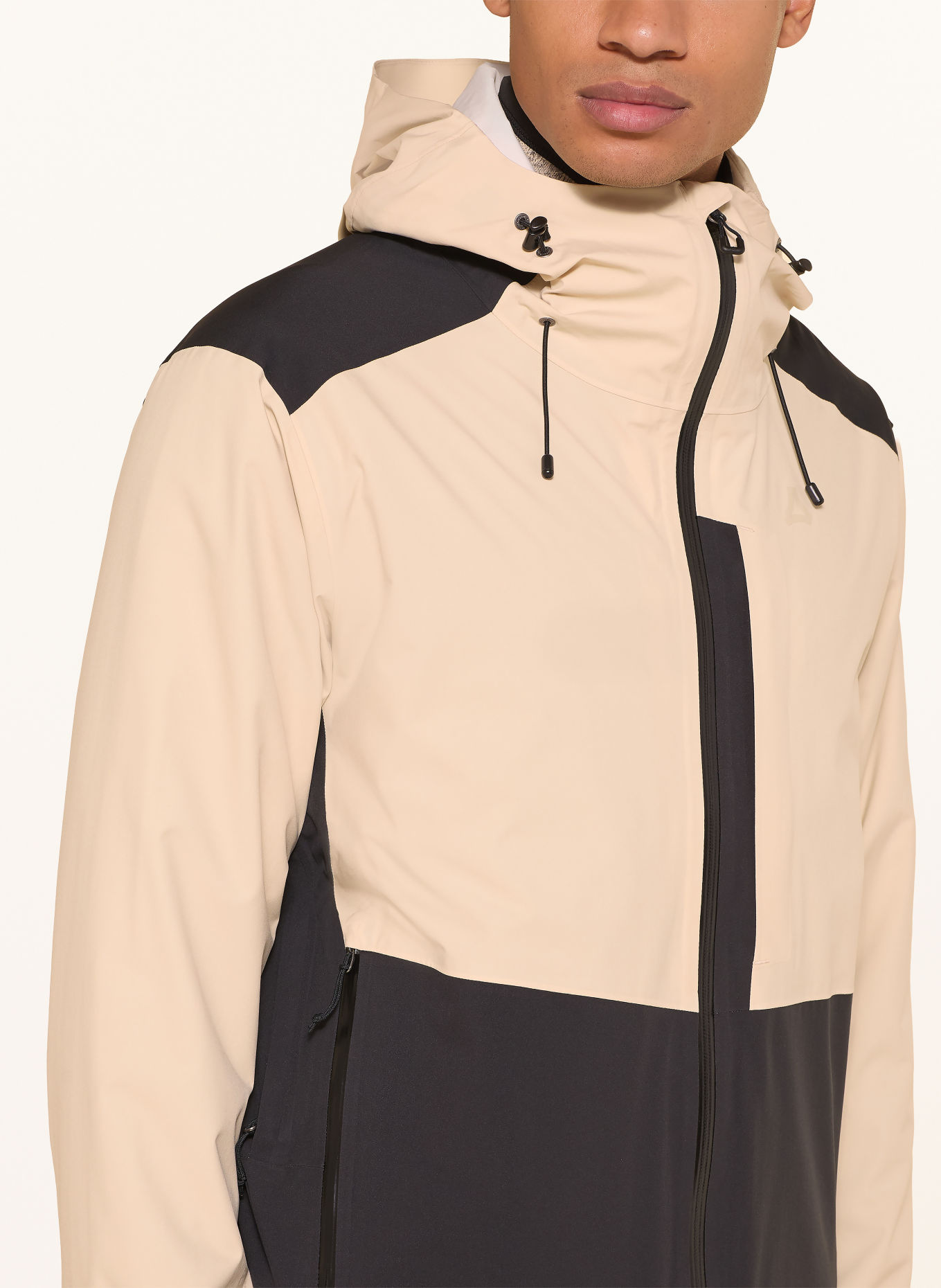 Schöffel REFOCA Functional Jacket: CREAM / BLACK