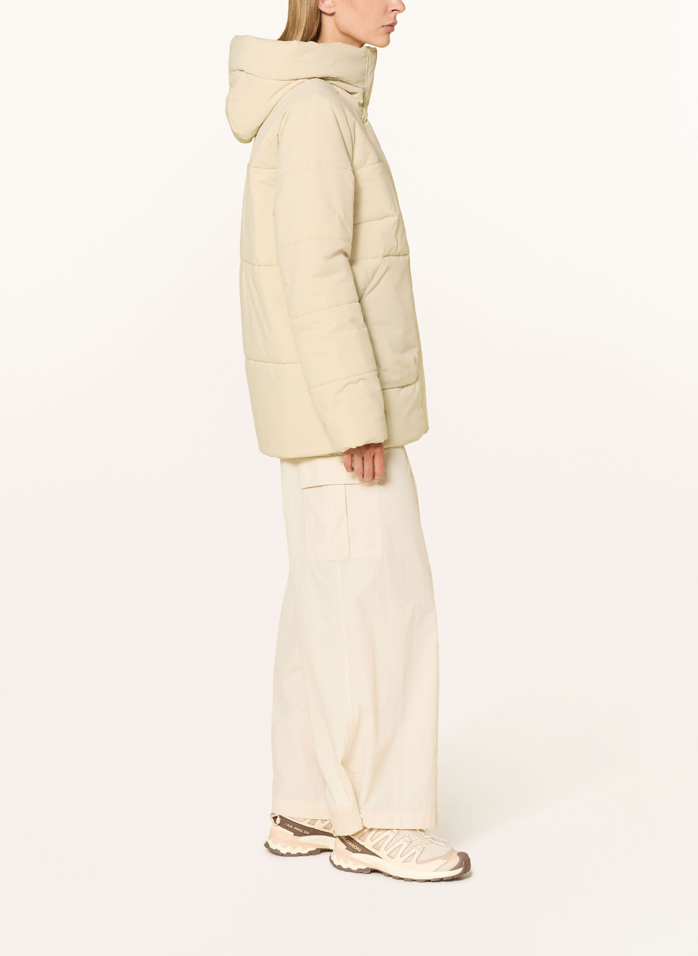 Schöffel PURGA Quilted Jacket: BEIGE