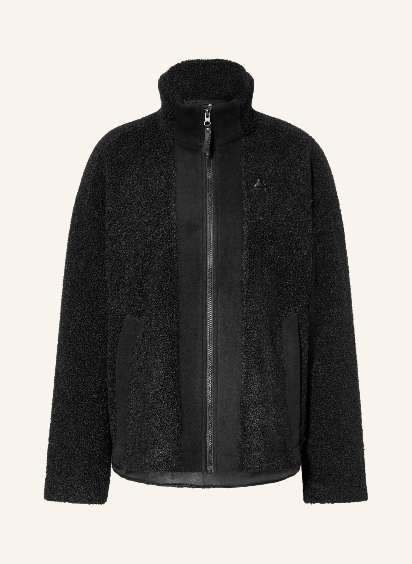 Schöffel KALMOR Teddy Fur Jacket: BLACK