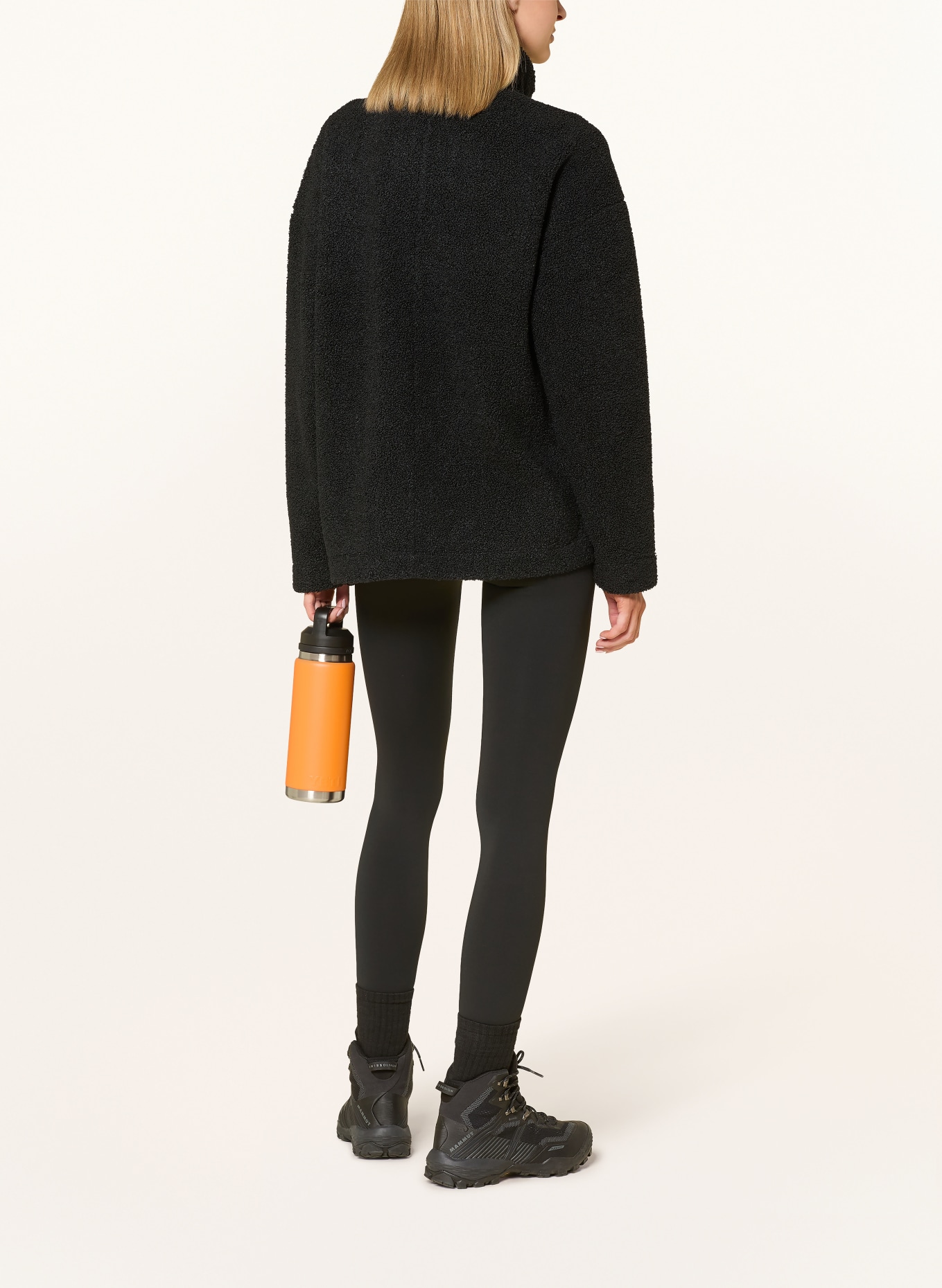 Schöffel KALMOR Teddy Fur Jacket: BLACK