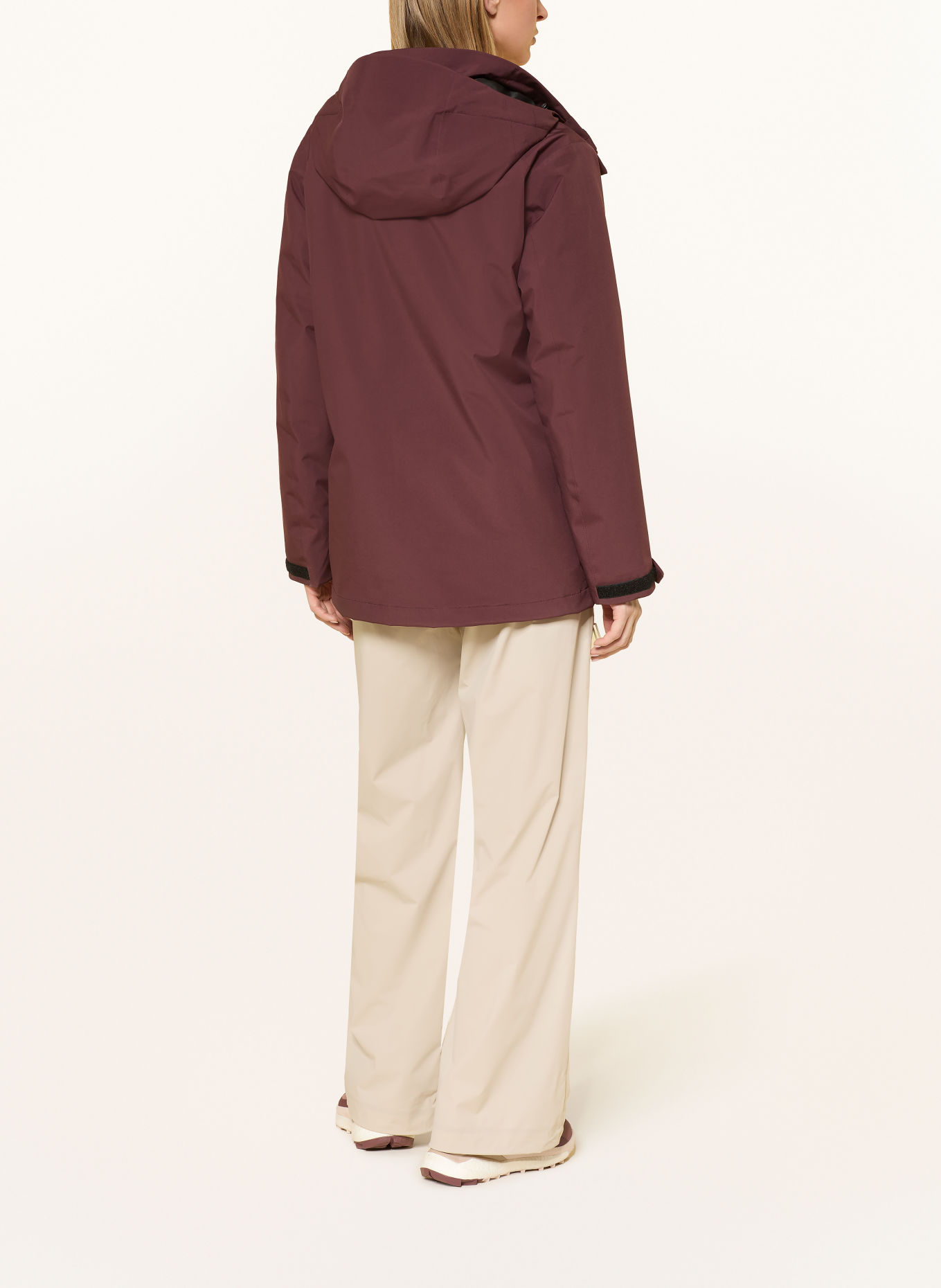 Schöffel REFOCA 2-in-1 jacket: DARK RED / LIGHT RED