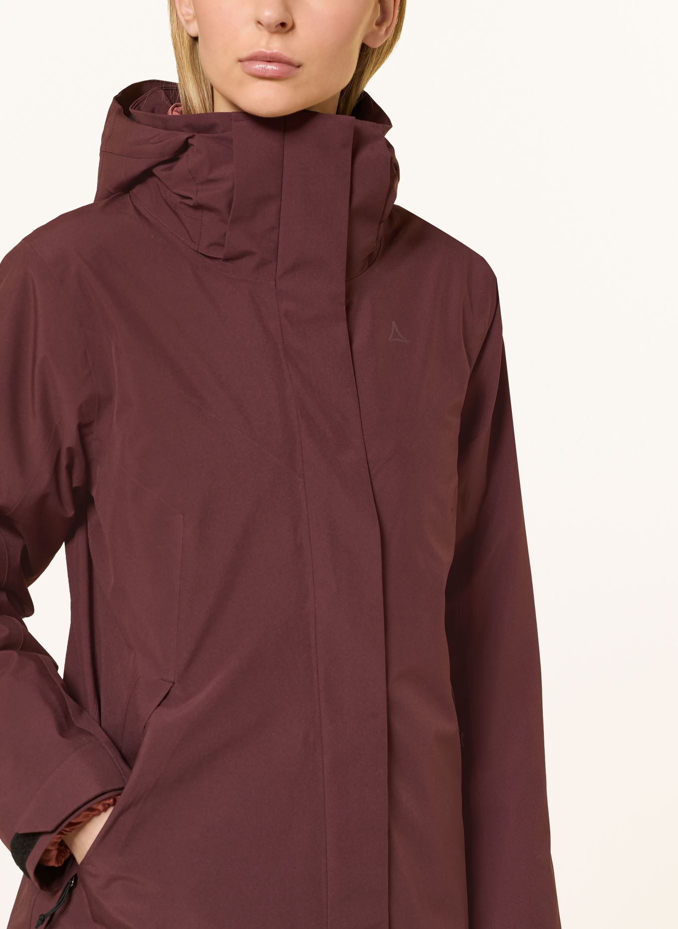 Schöffel REFOCA 2-in-1 jacket: DARK RED / LIGHT RED