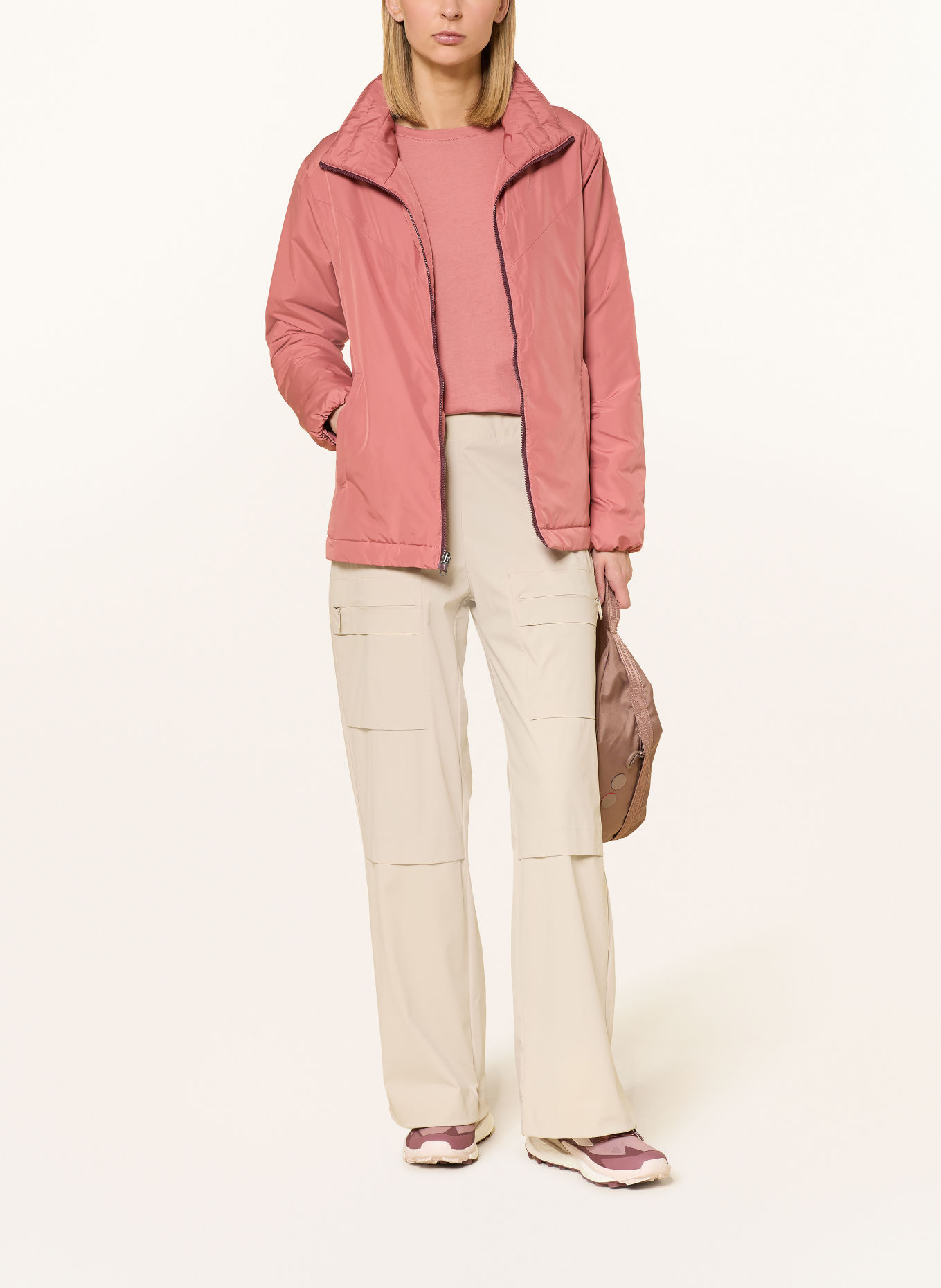 Schöffel REFOCA 2-in-1 jacket: DARK RED / LIGHT RED