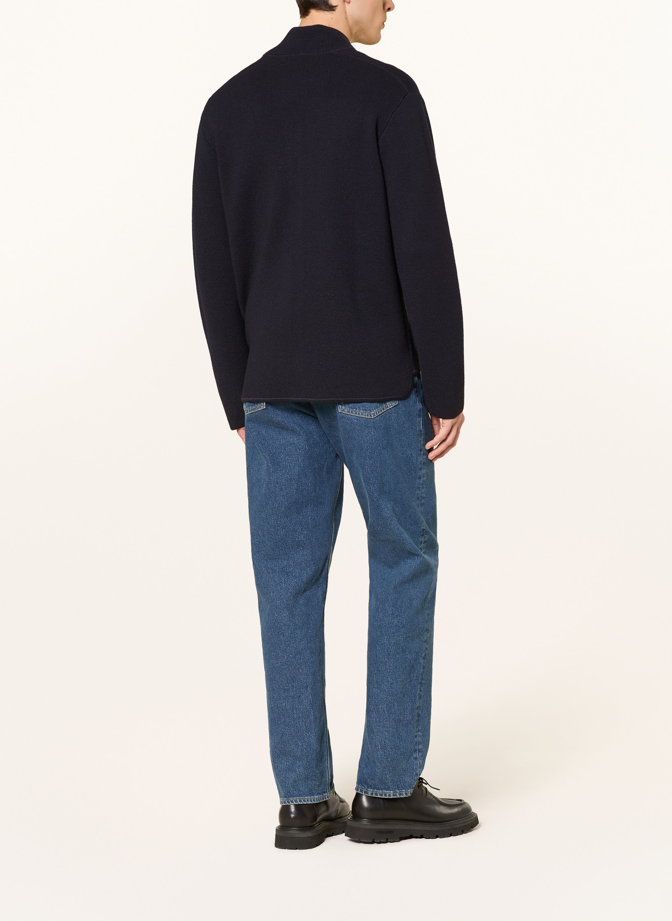 BOGNER Strickjacke EVEREST: DUNKELBLAU