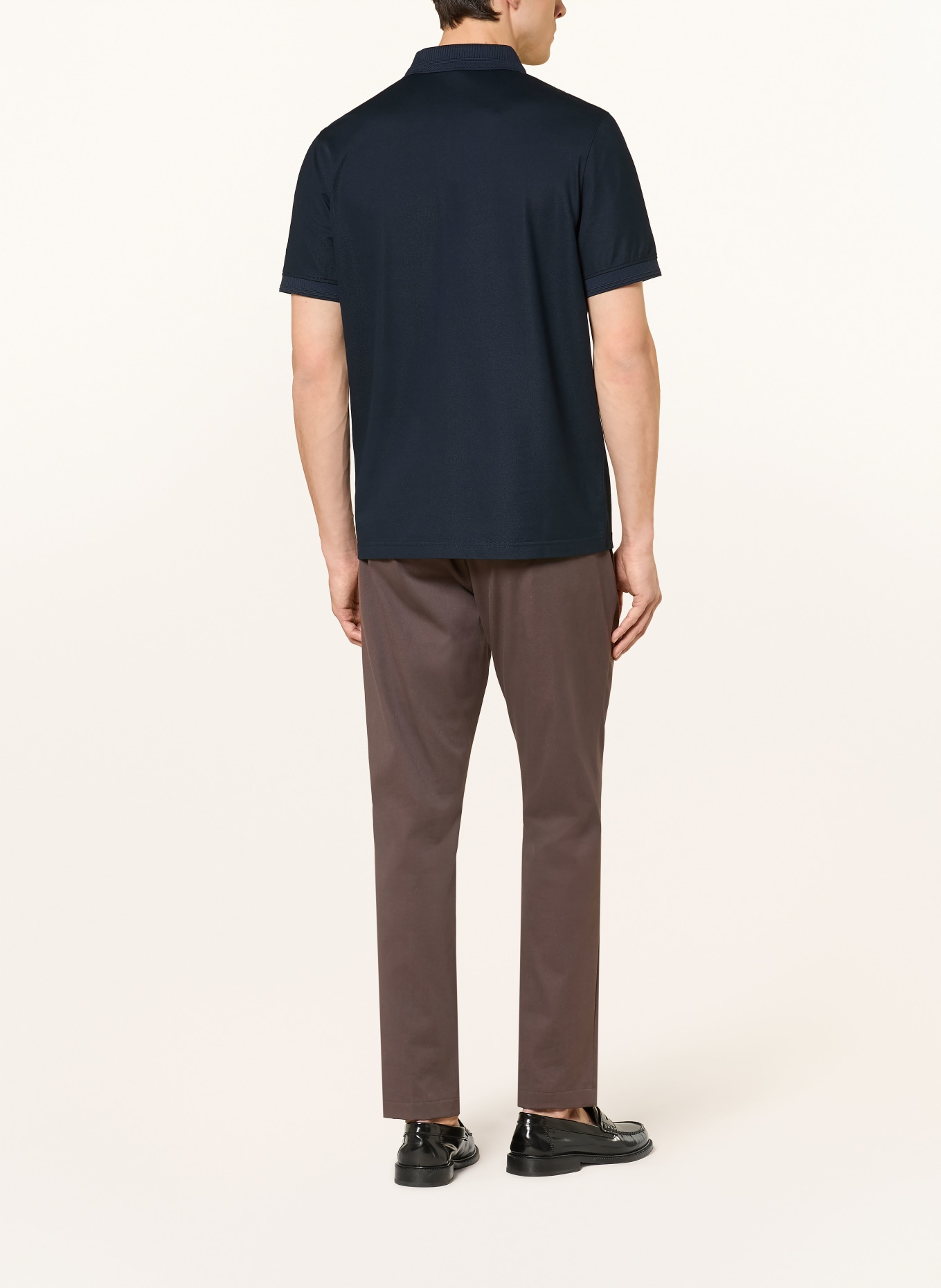 BOGNER Piqué-Poloshirt TIMO Regular FIt: DUNKELBLAU