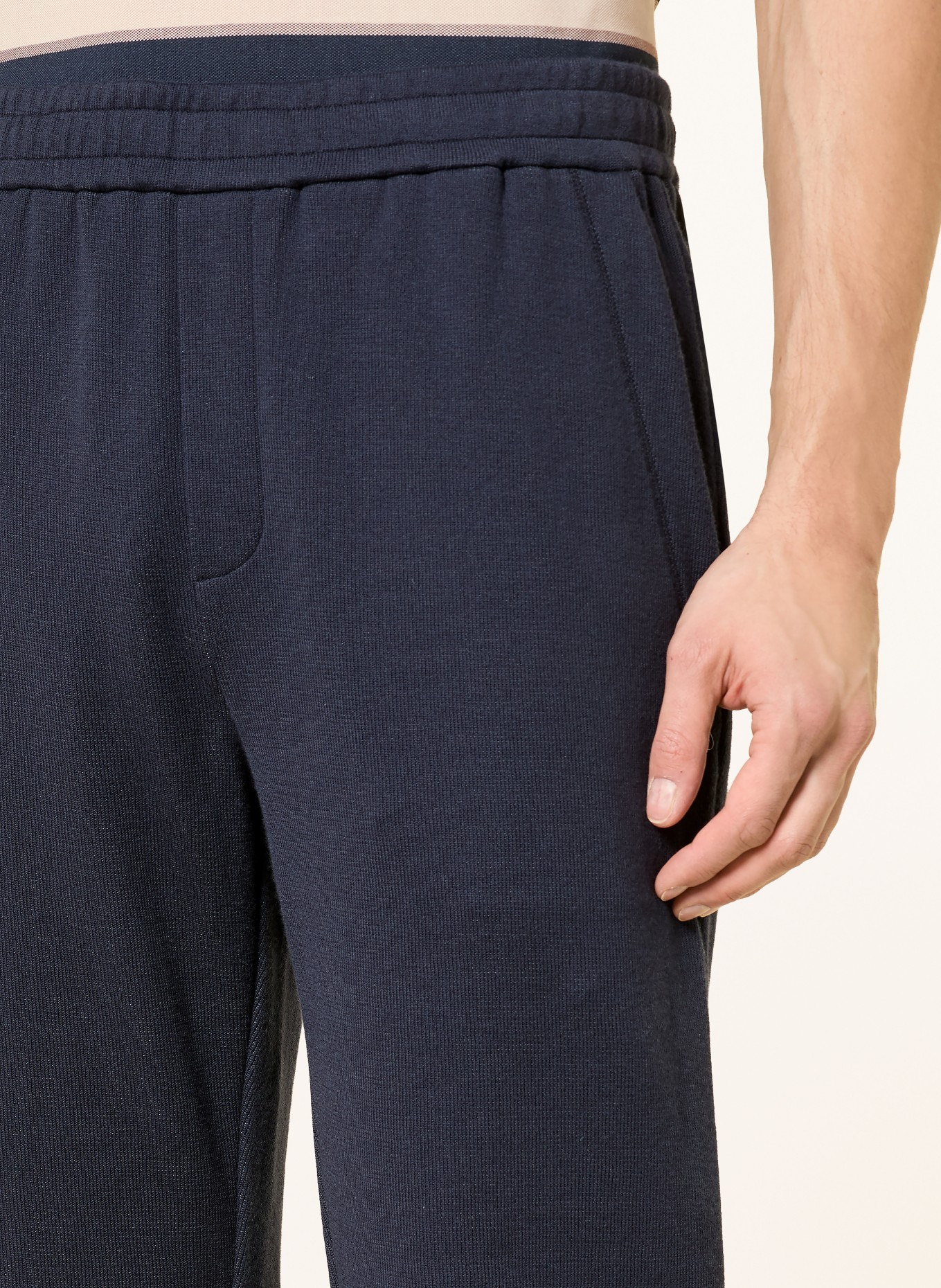 BOGNER Strickhose LARS: DUNKELBLAU