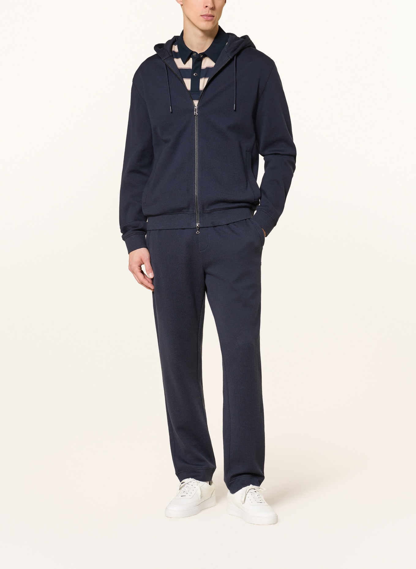 BOGNER Strickjacke LAROS: DUNKELBLAU